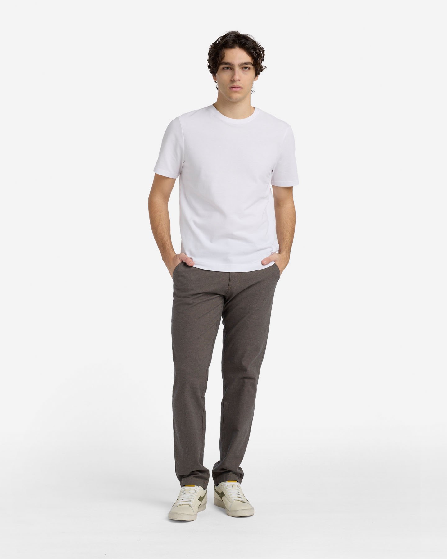 T-shirt DACK'S ESSENTIAL M - Bianco - 4 | Cisalfa Sport