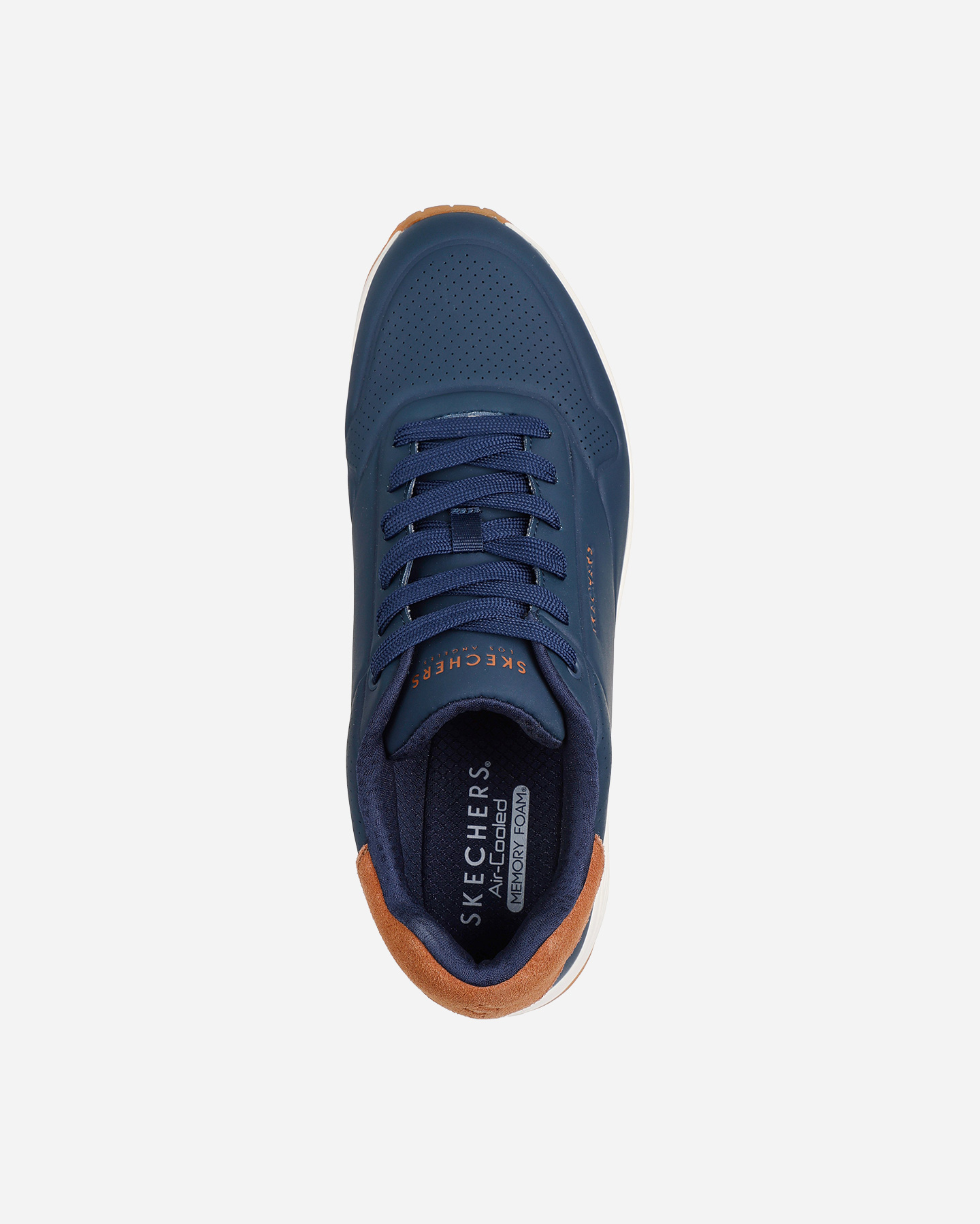 Scarpe sneakers SKECHERS UNO M - Blu Navy - 3 | Cisalfa Sport