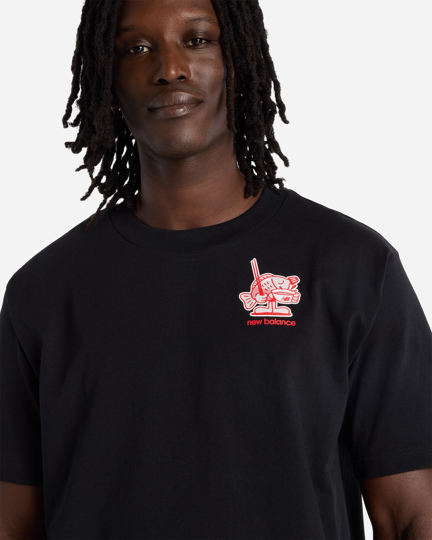 T-shirt NEW BALANCE ATHLETICS GRAPHICS RAMEN M - Nero - 4 | Cisalfa Sport