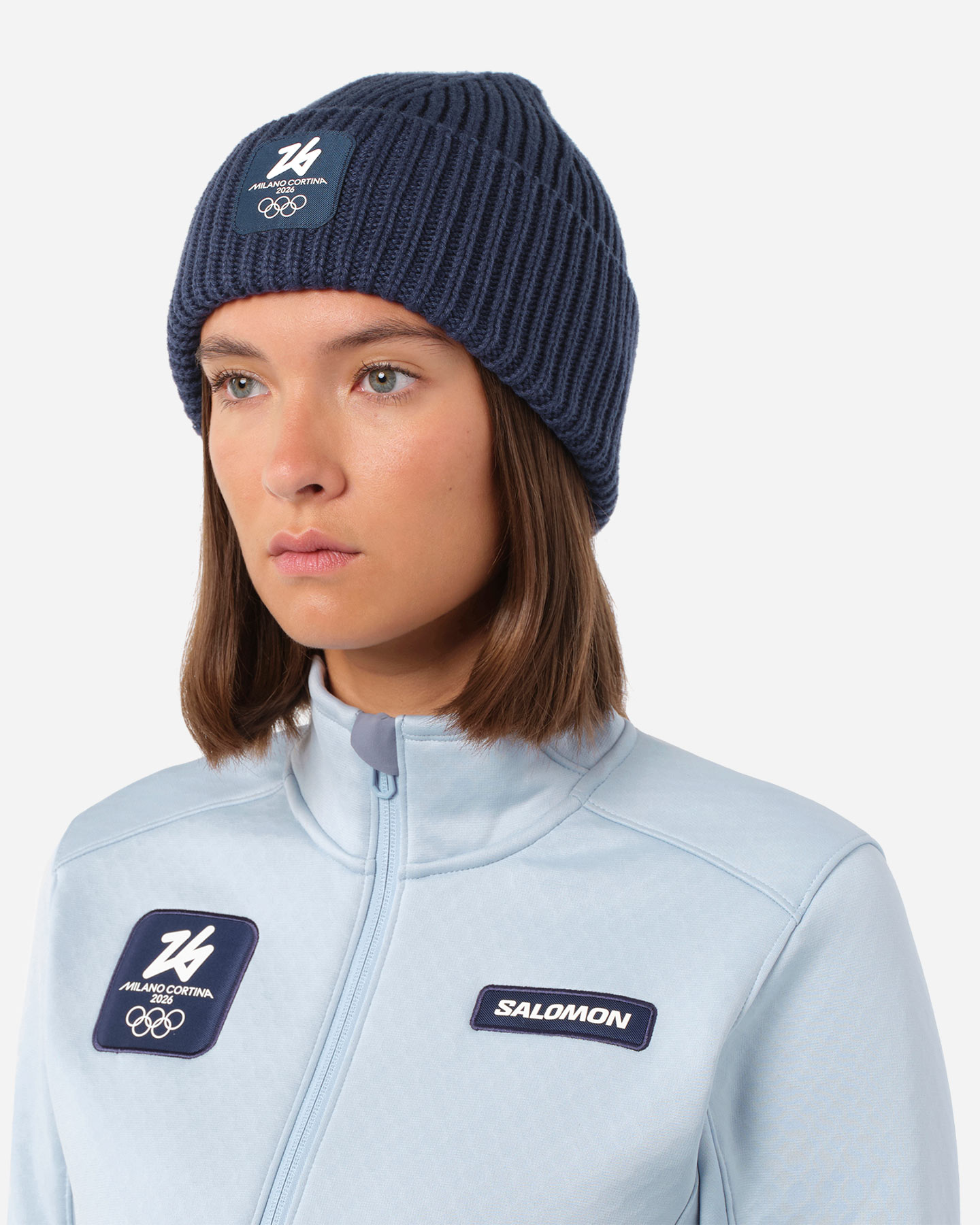 Berretto SALOMON MILANO CORTINA 2026 OLYMPIC  - Blu - 3 | Cisalfa Sport