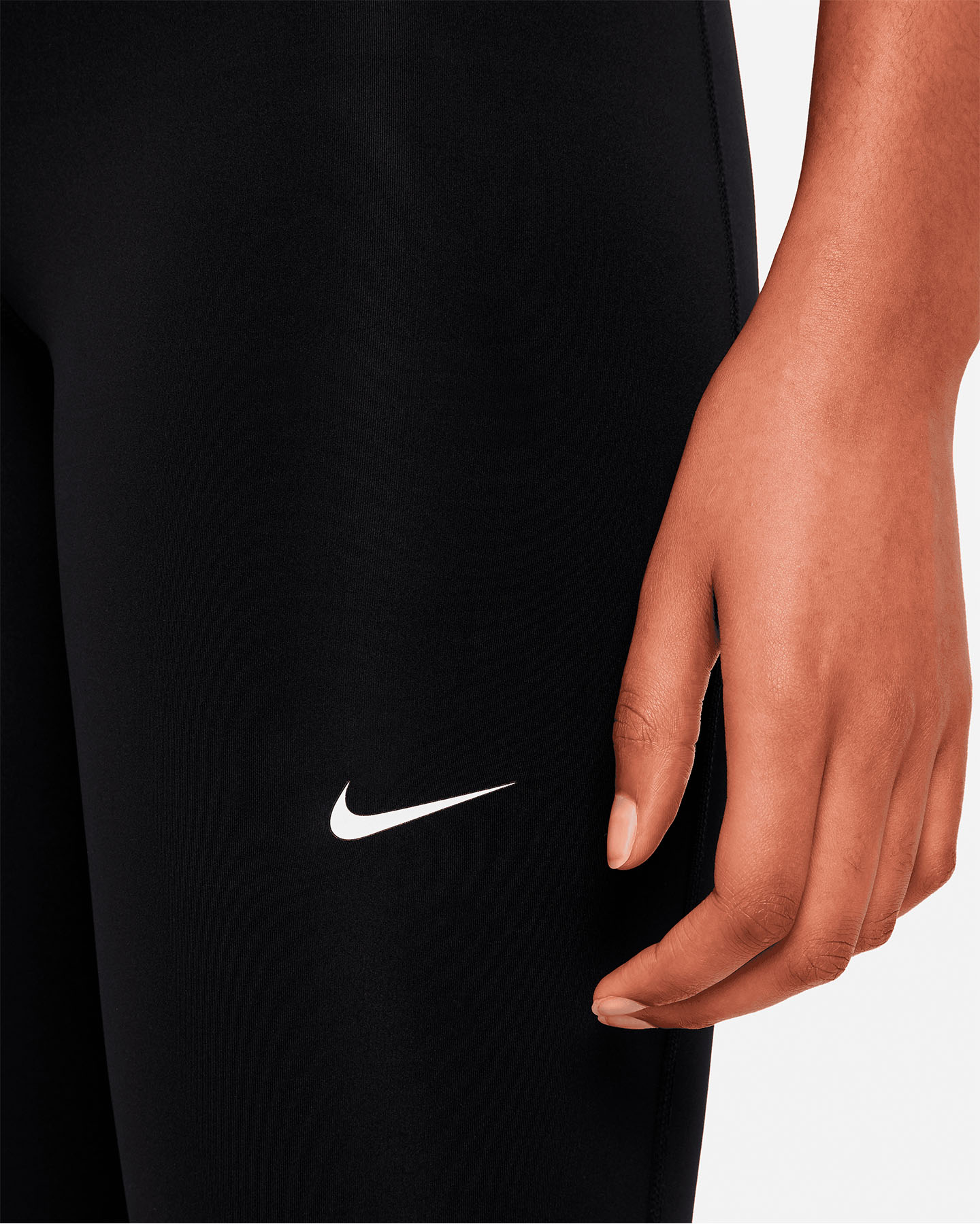 Leggings NIKE 7/8 ELASTIC RISE LOGO W - Nero - 4 | Cisalfa Sport