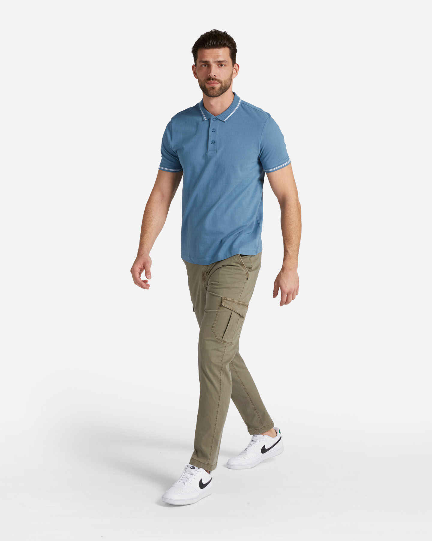 Polo DACK'S ESSENTIAL M - Azzurro - 3 | Cisalfa Sport