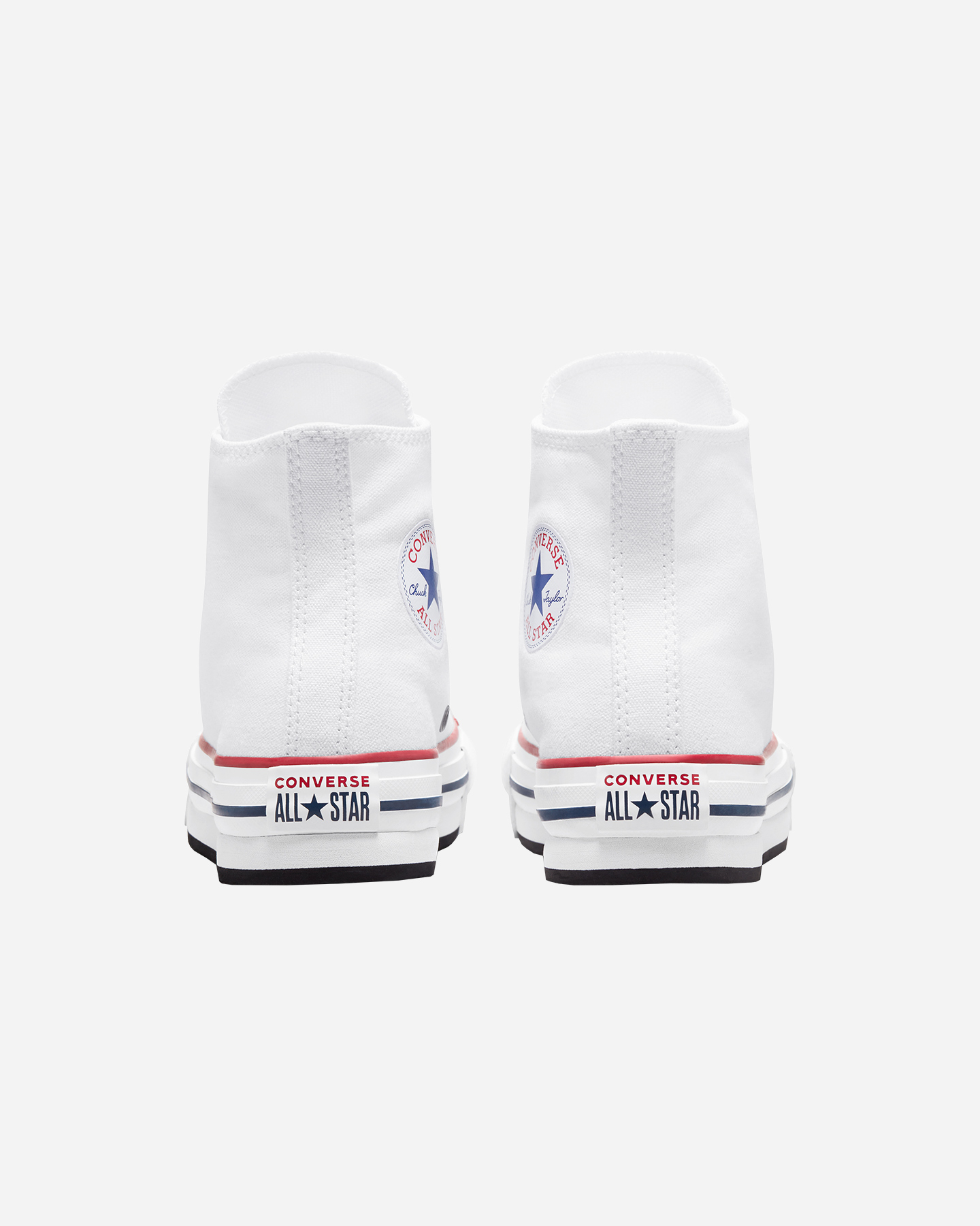 Scarpe sneakers CONVERSE CHUCK TAYLOR ALL STAR EVA LIFT PLAT GS JR - Bianco - 4 | Cisalfa Sport