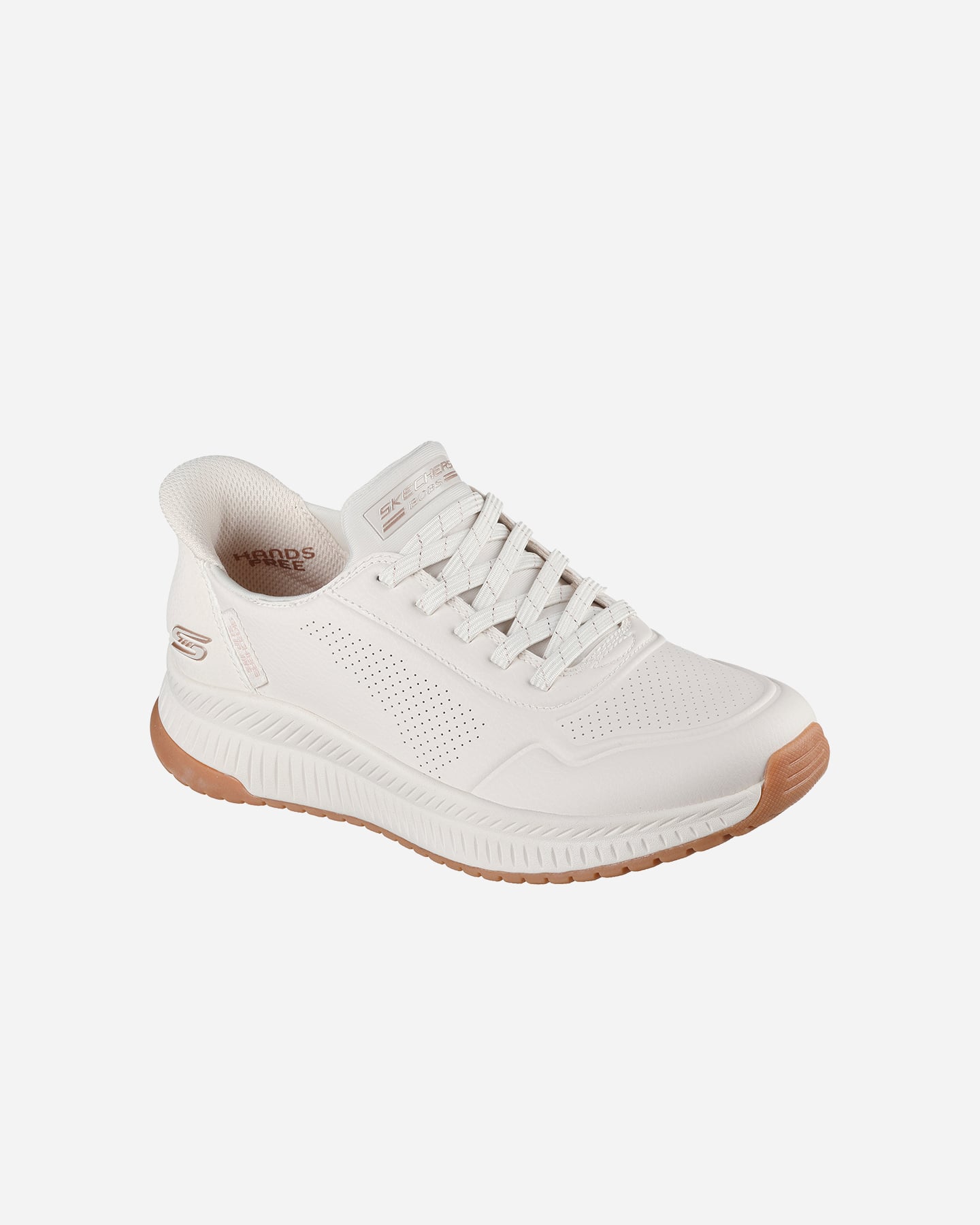 Scarpe sneakers SKECHERS SLIP-INS BOBS SQUAD 4 W - Bianco - 1 | Cisalfa Sport