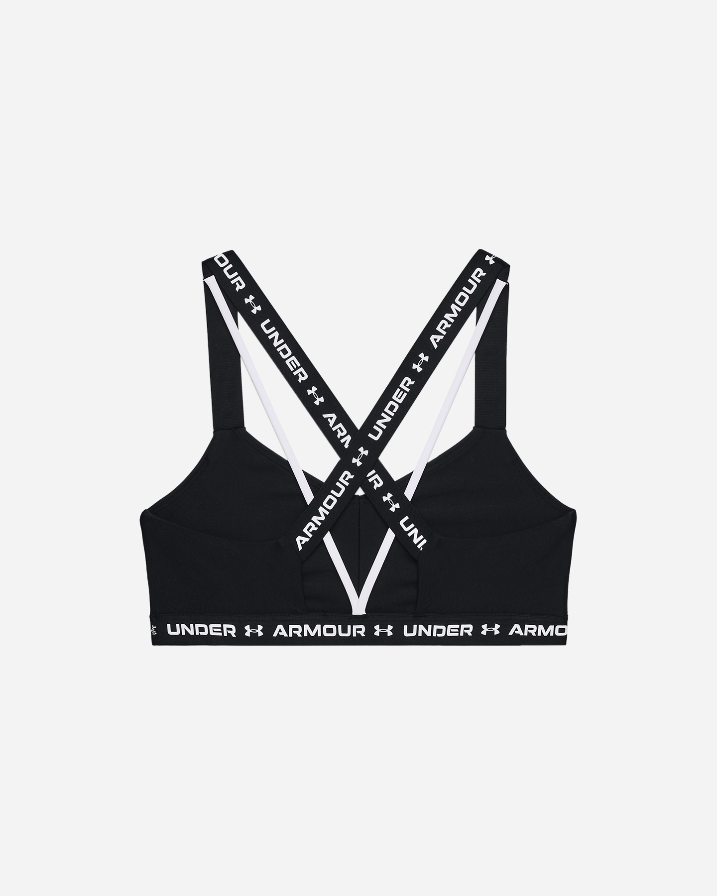 Bra training UNDER ARMOUR CROSSBACK LOW W - Nero - 1 | Cisalfa Sport