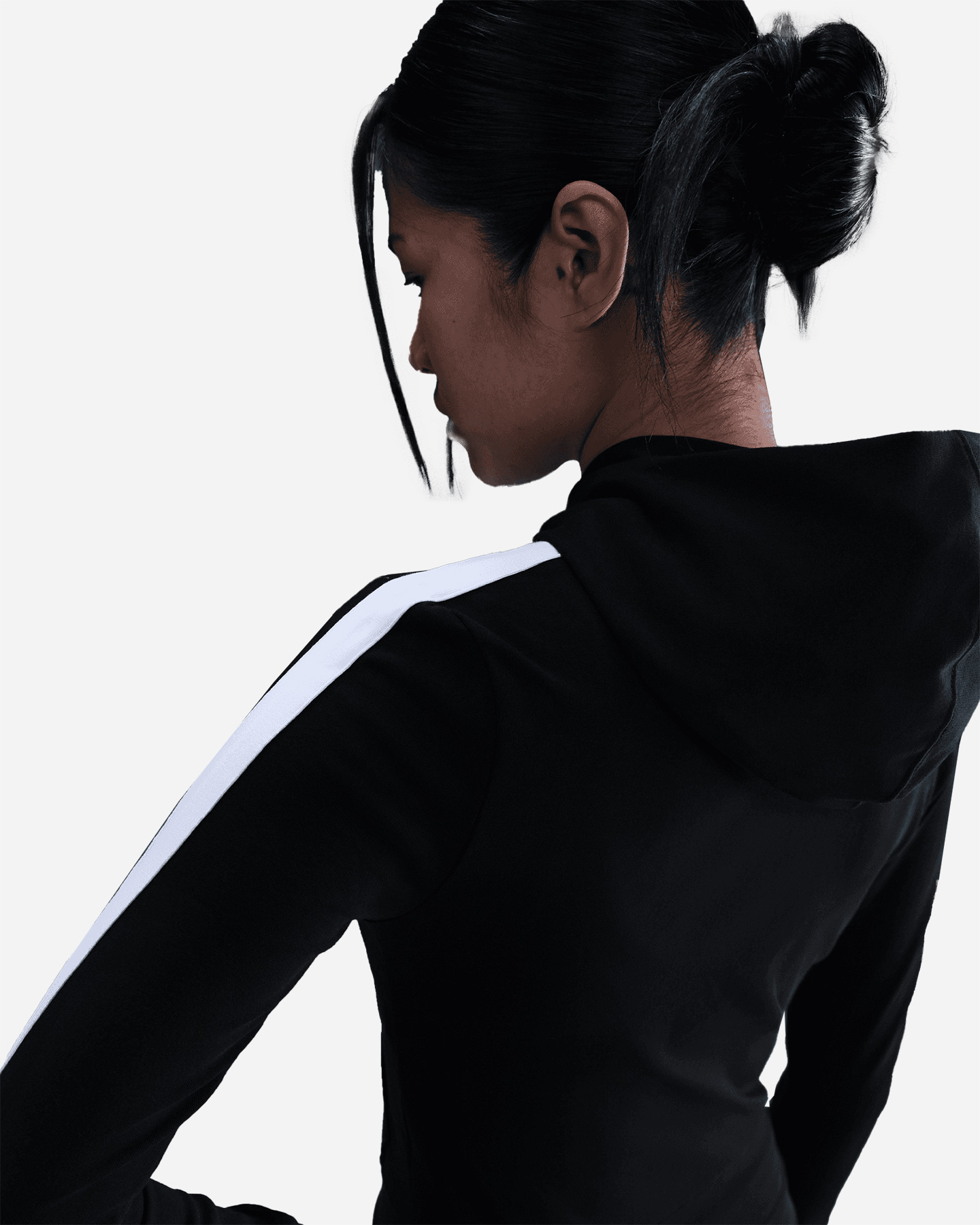 Felpa NIKE TAPE MANICA PHOENIX W - Nero - 5 | Cisalfa Sport