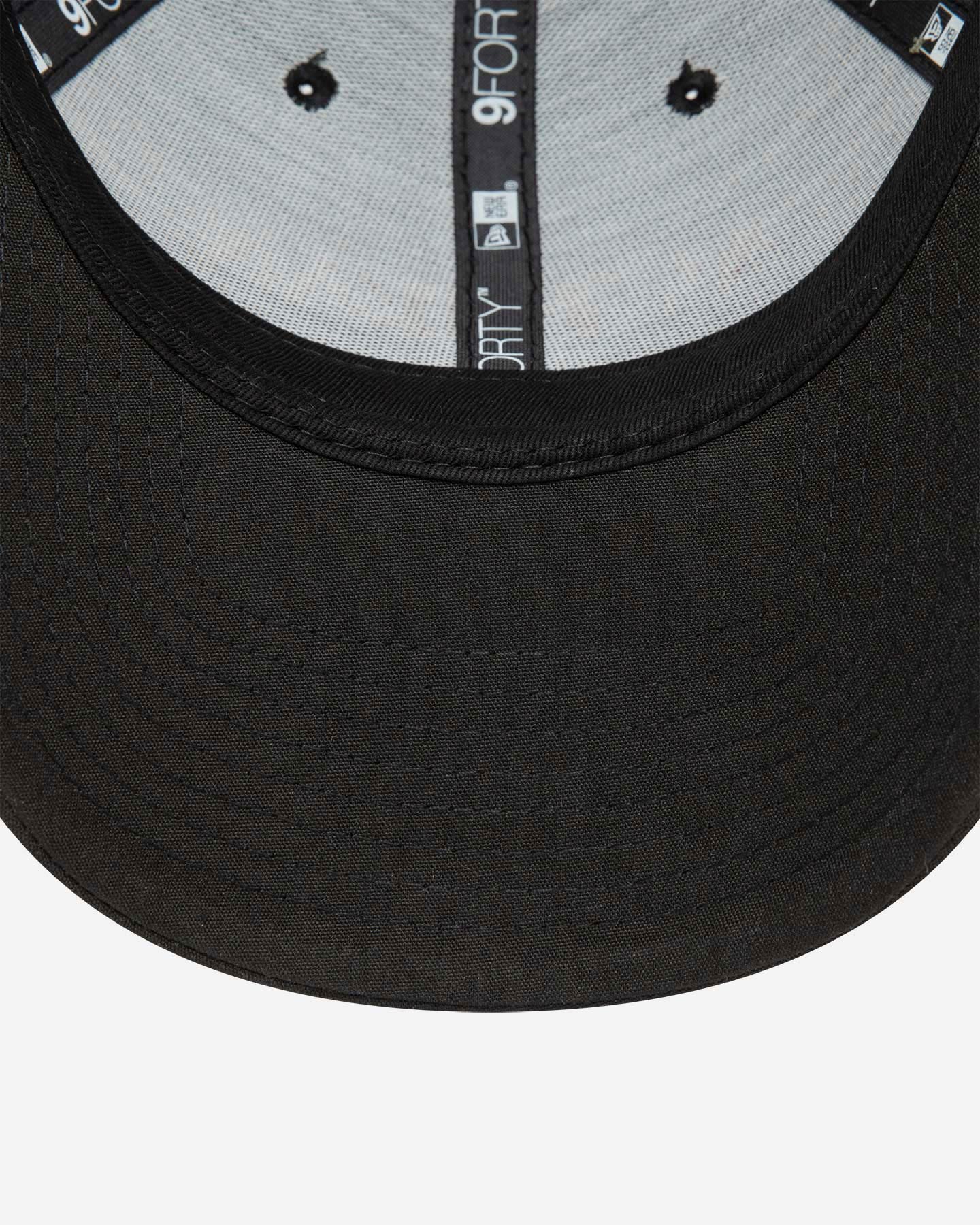 Accessorio calcio ufficiale NEW ERA 9FORTY SOCCER MILAN FANGEAR M - Nero - 4 | Cisalfa Sport