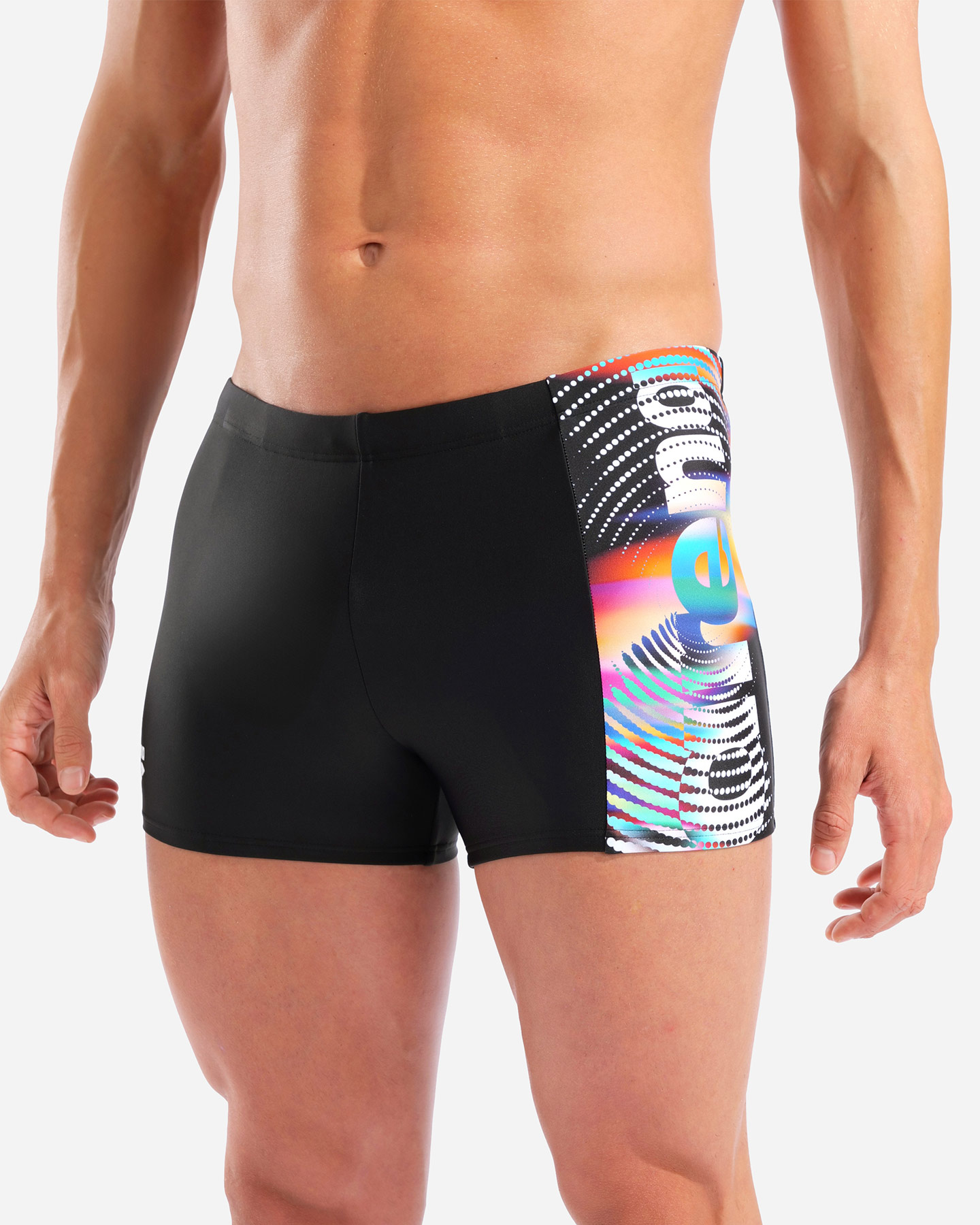 Short piscina ARENA LIT LOGO M - Nero - 5 | Cisalfa Sport