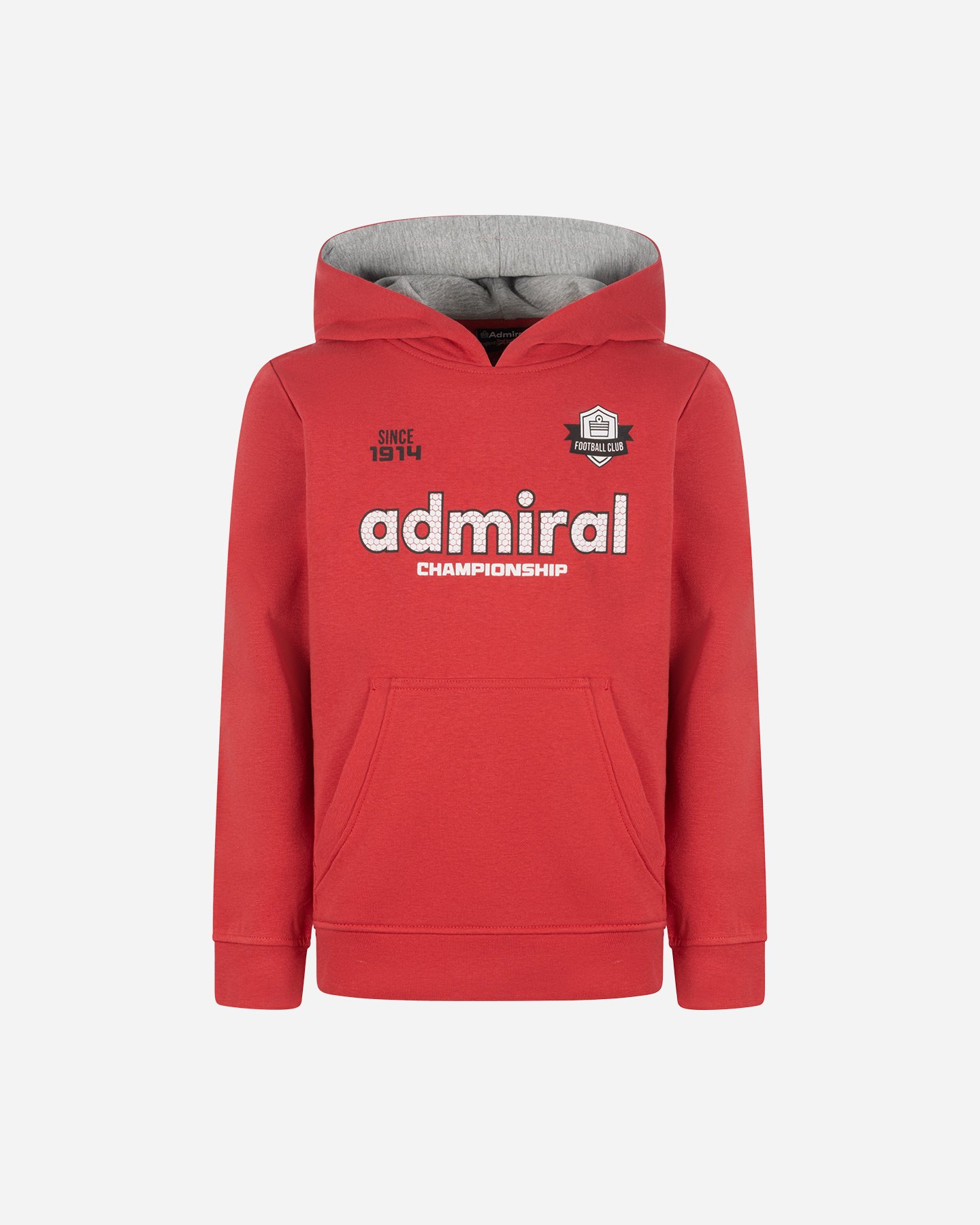 Felpa ADMIRAL SOCCER CLUB JR - Rosso - 0 | Cisalfa Sport
