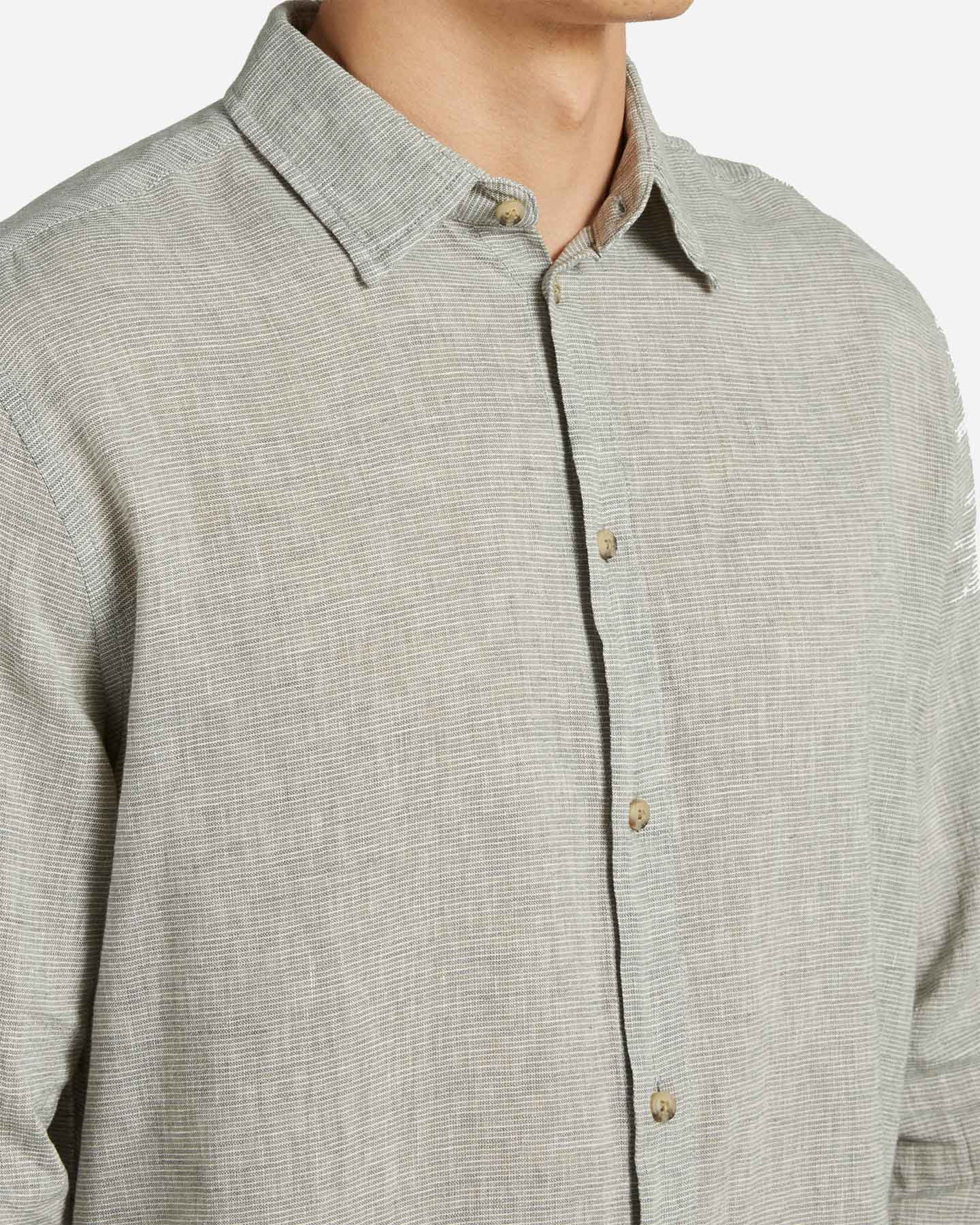 Camicia DACK'S LINEN COLLECTION M - Verde - 4 | Cisalfa Sport