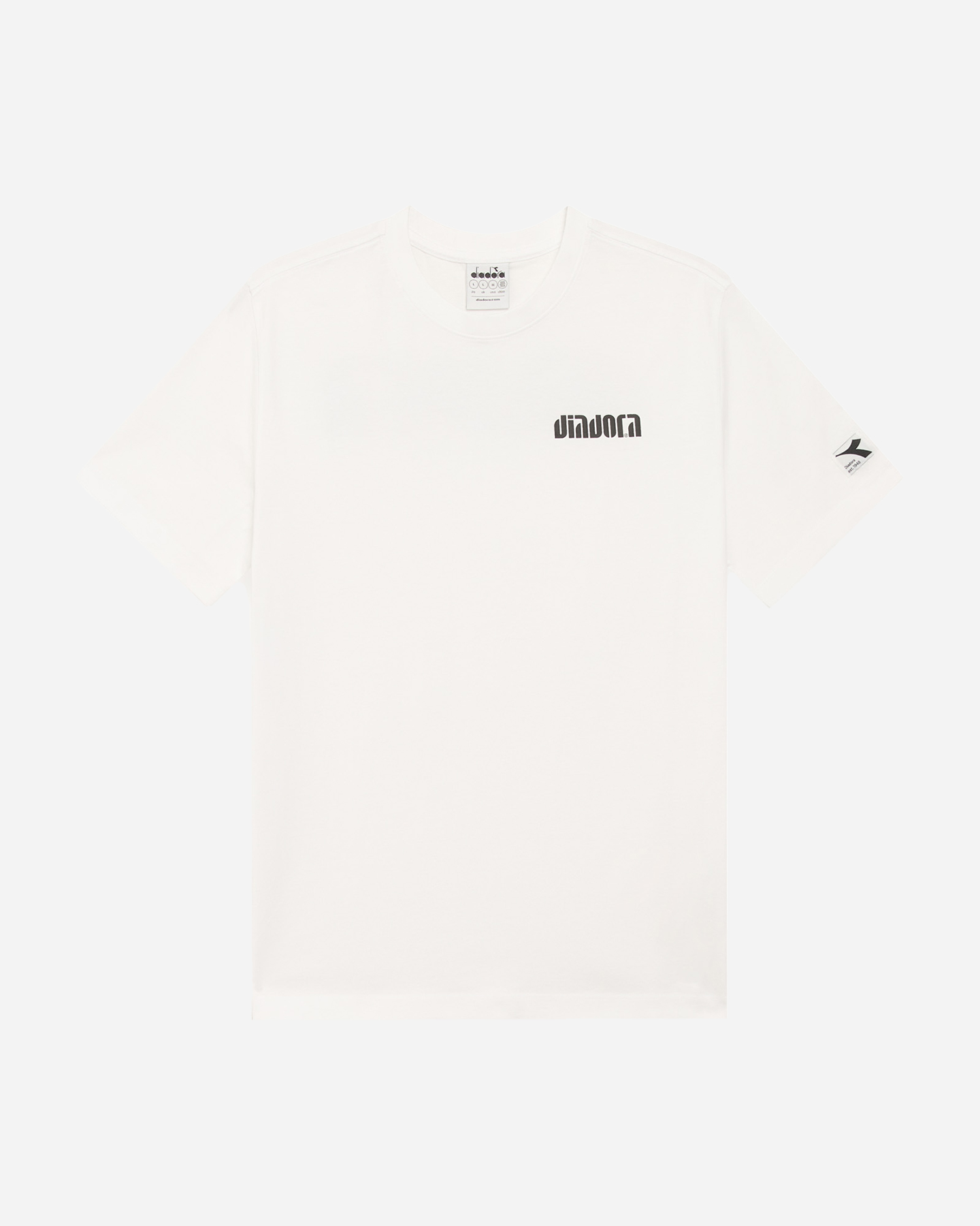T-shirt DIADORA ATHL LOGO W - Bianco - 0 | Cisalfa Sport