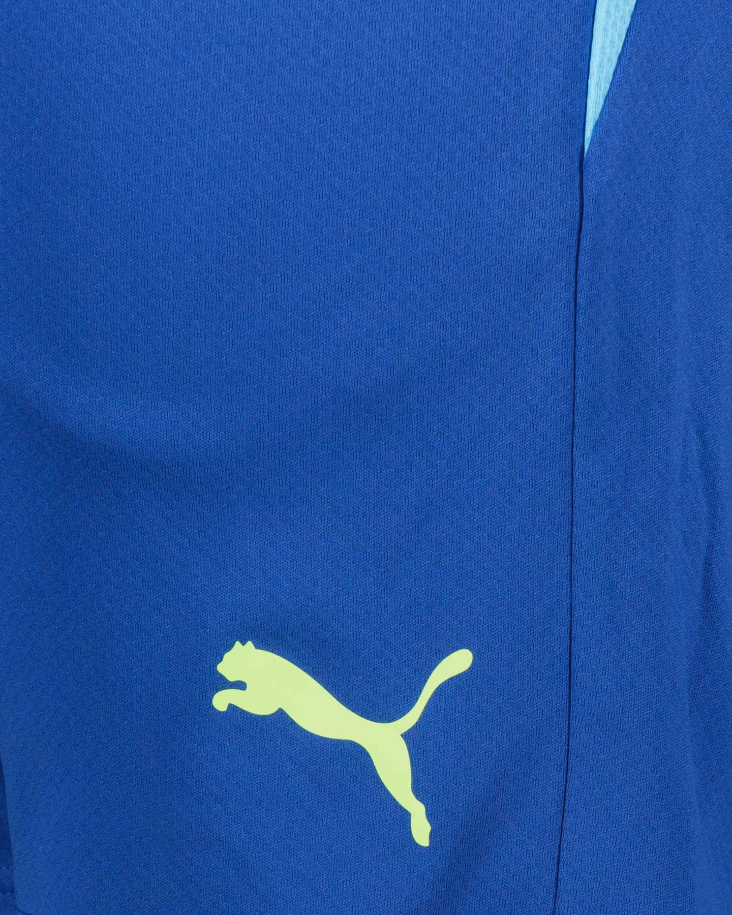 Pantaloncini tennis PUMA INDIVIDUAL PADEL M - Azzurro - 3 | Cisalfa Sport