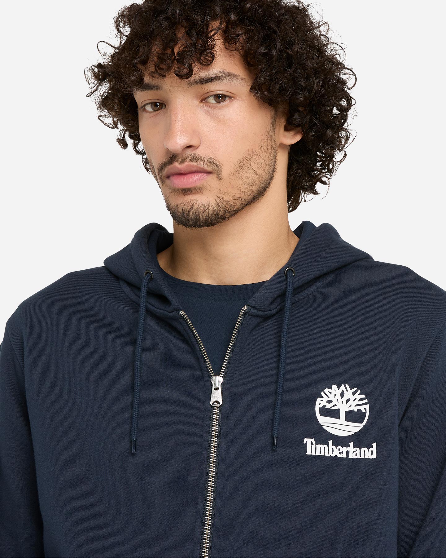 Felpa TIMBERLAND SMALL LOGO M - Blu - 4 | Cisalfa Sport