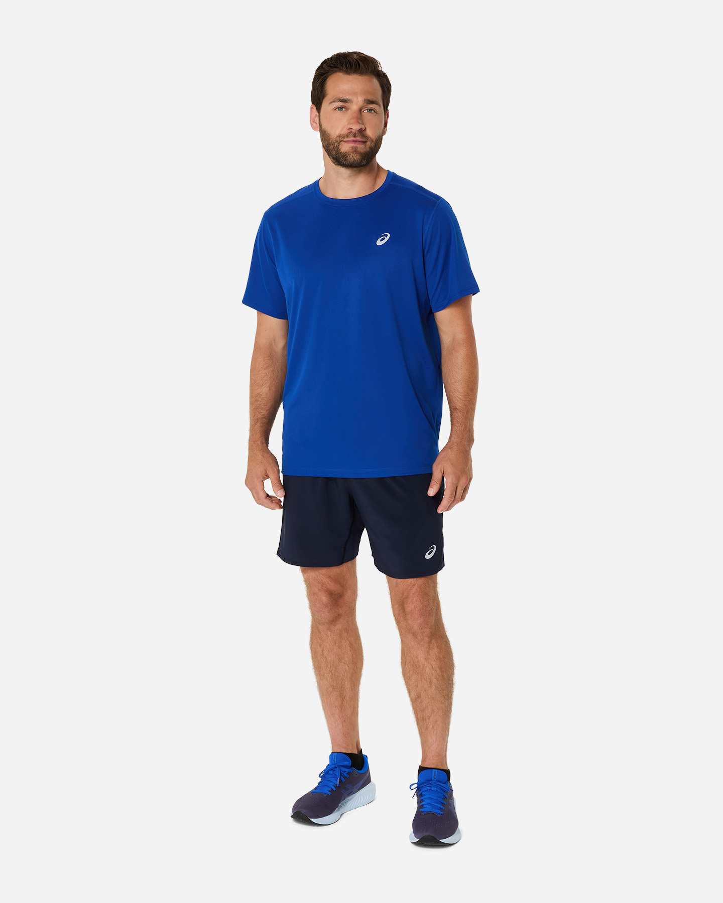 Short running ASICS CORE 7IN M - Blu - 3 | Cisalfa Sport