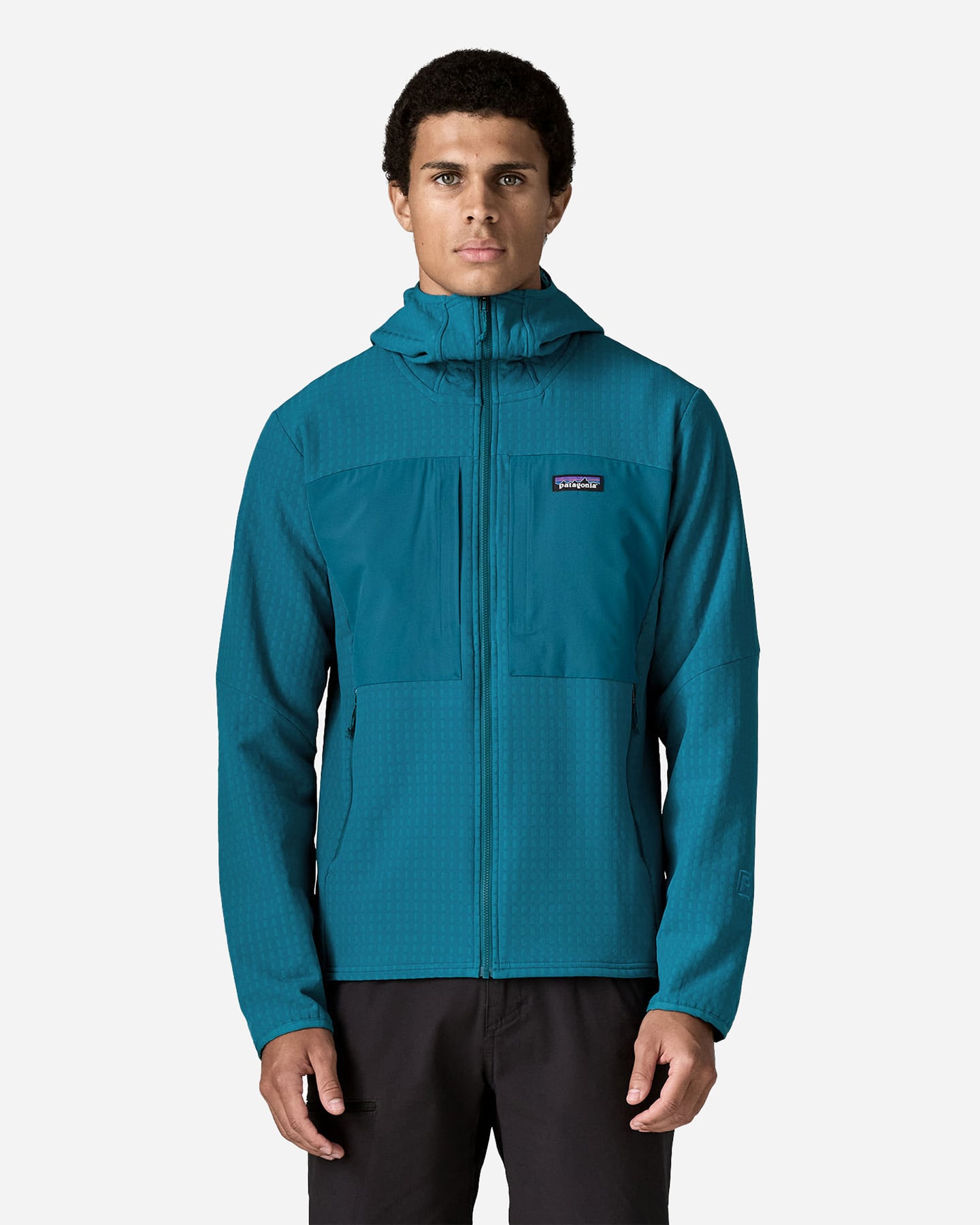 Pile PATAGONIA R2 TECHFACE M - Blu - 1 | Cisalfa Sport