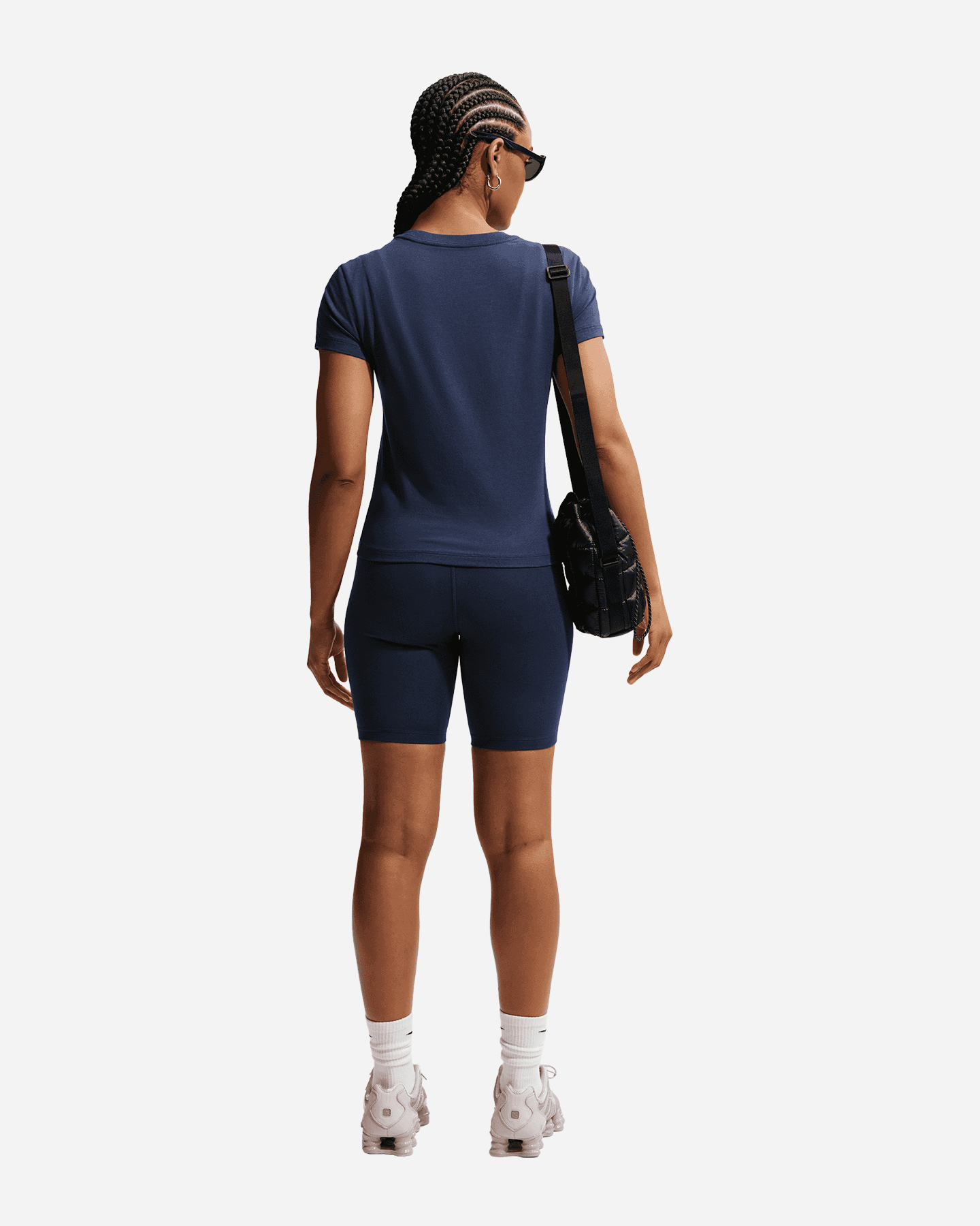 Pantaloncini NIKE SMALL LOGO 8IN W - Blu - 2 | Cisalfa Sport