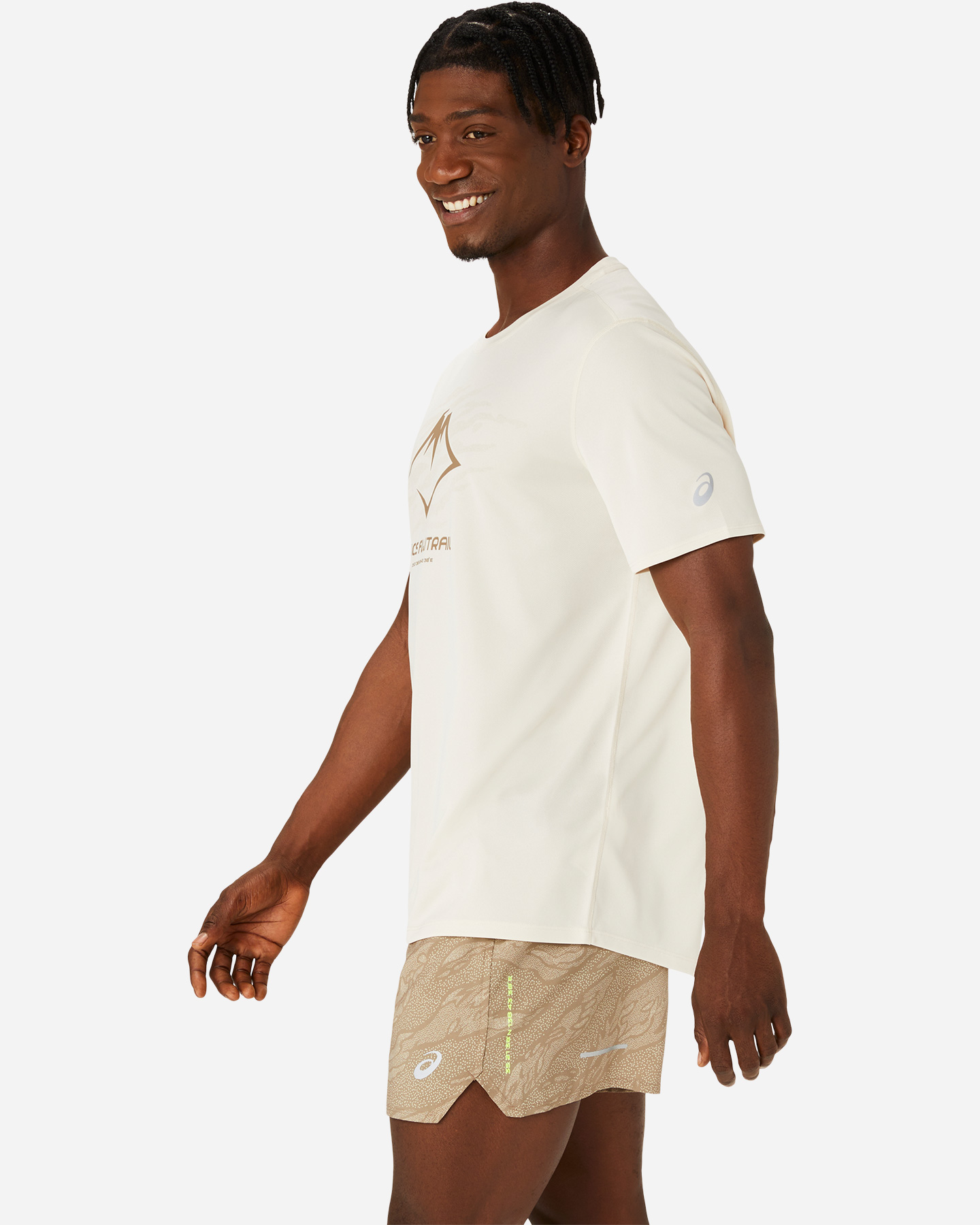 T-shirt running ASICS FUJITRAIL LOGO M - Grigio - 1 | Cisalfa Sport