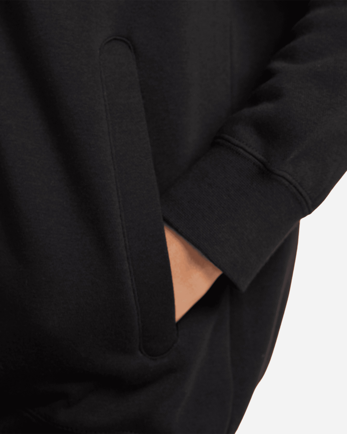 Felpa NIKE AIR LOGO RETRO W - Nero - 3 | Cisalfa Sport