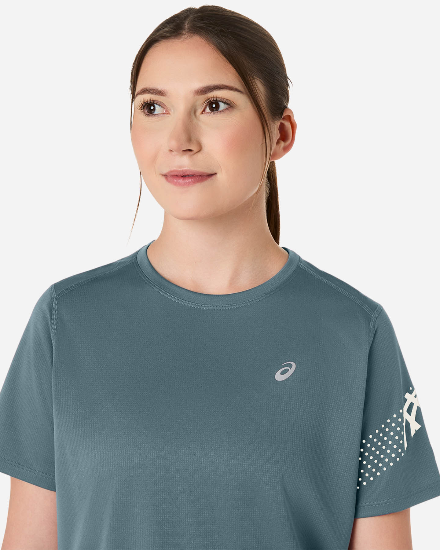 T-shirt running ASICS ICON W - Grigio - 3 | Cisalfa Sport