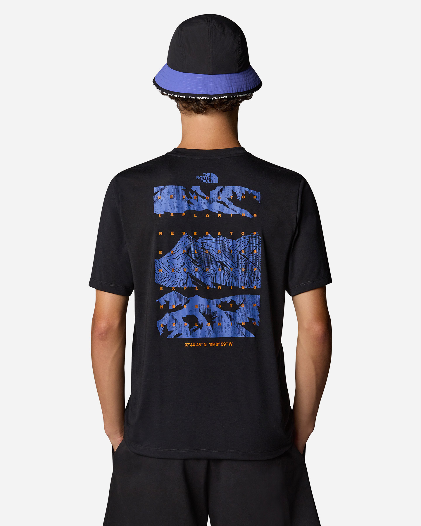 T-shirt THE NORTH FACE FOUNDATION MOUNT M - Nero - 3 | Cisalfa Sport