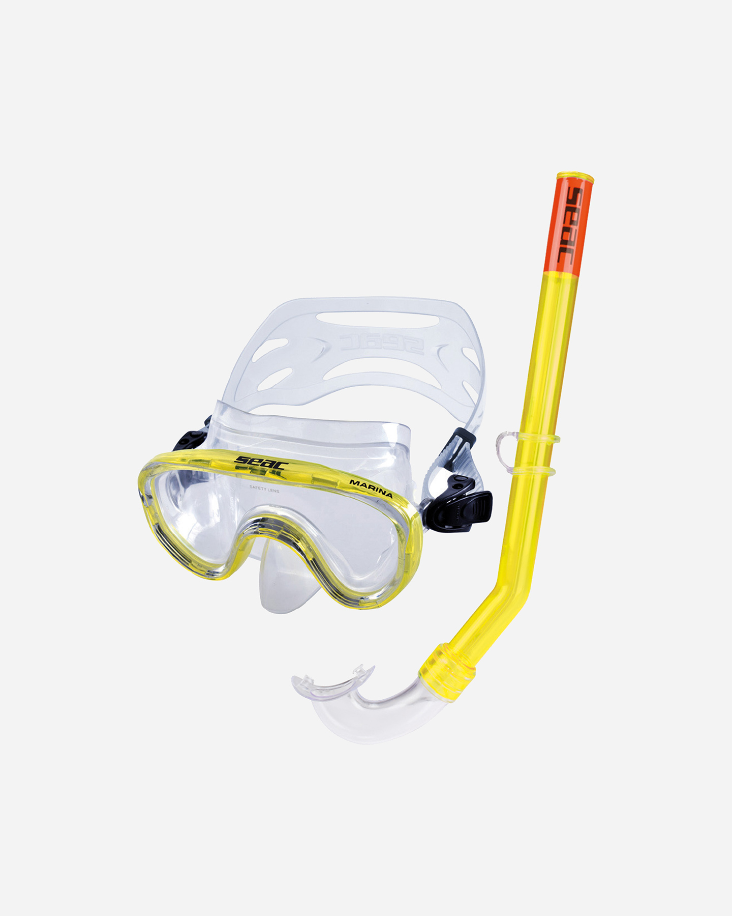 Kit snorkeling SEAC MARINA JR - Giallo - 0 | Cisalfa Sport