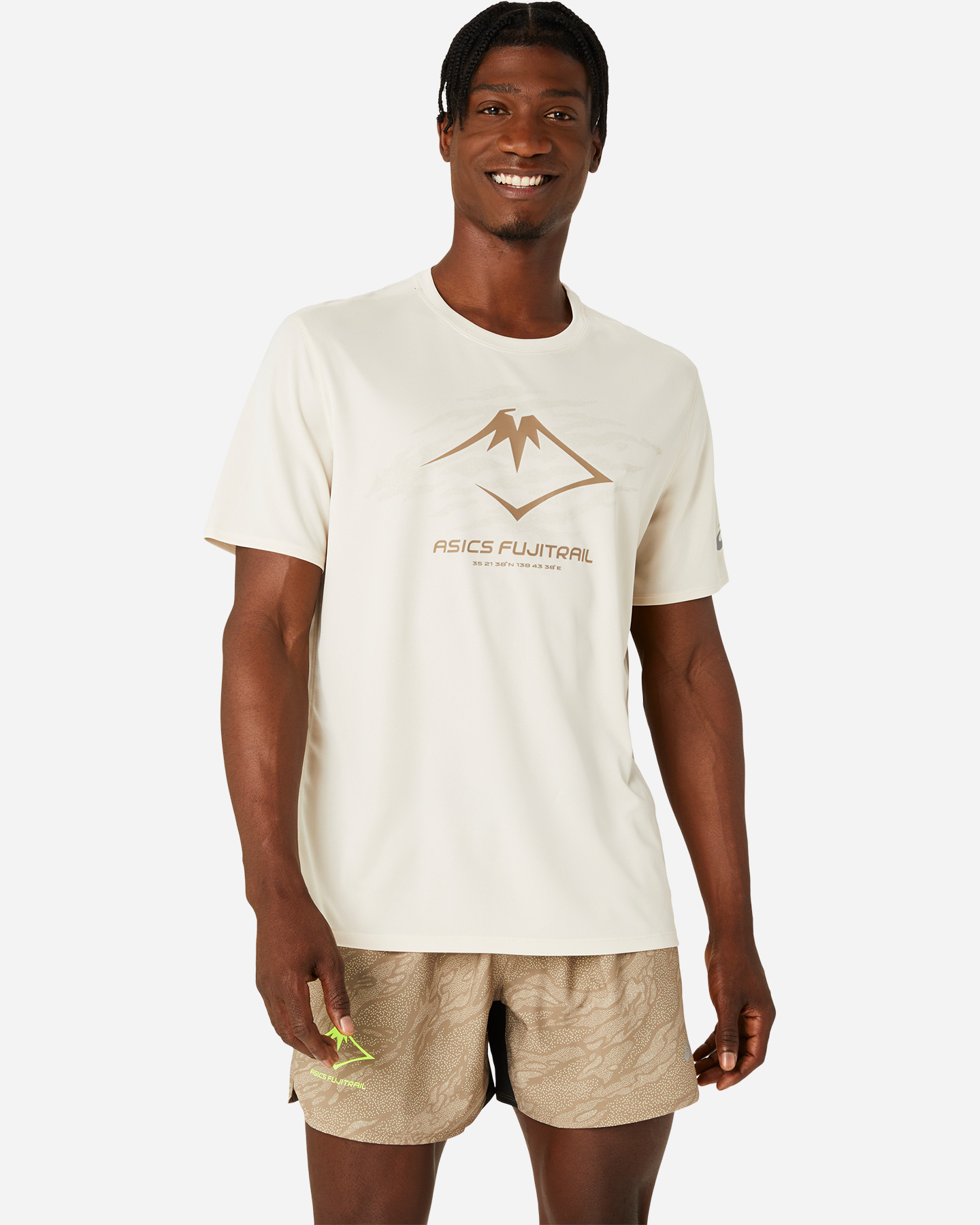 T-shirt running ASICS FUJITRAIL LOGO M - Grigio - 0 | Cisalfa Sport