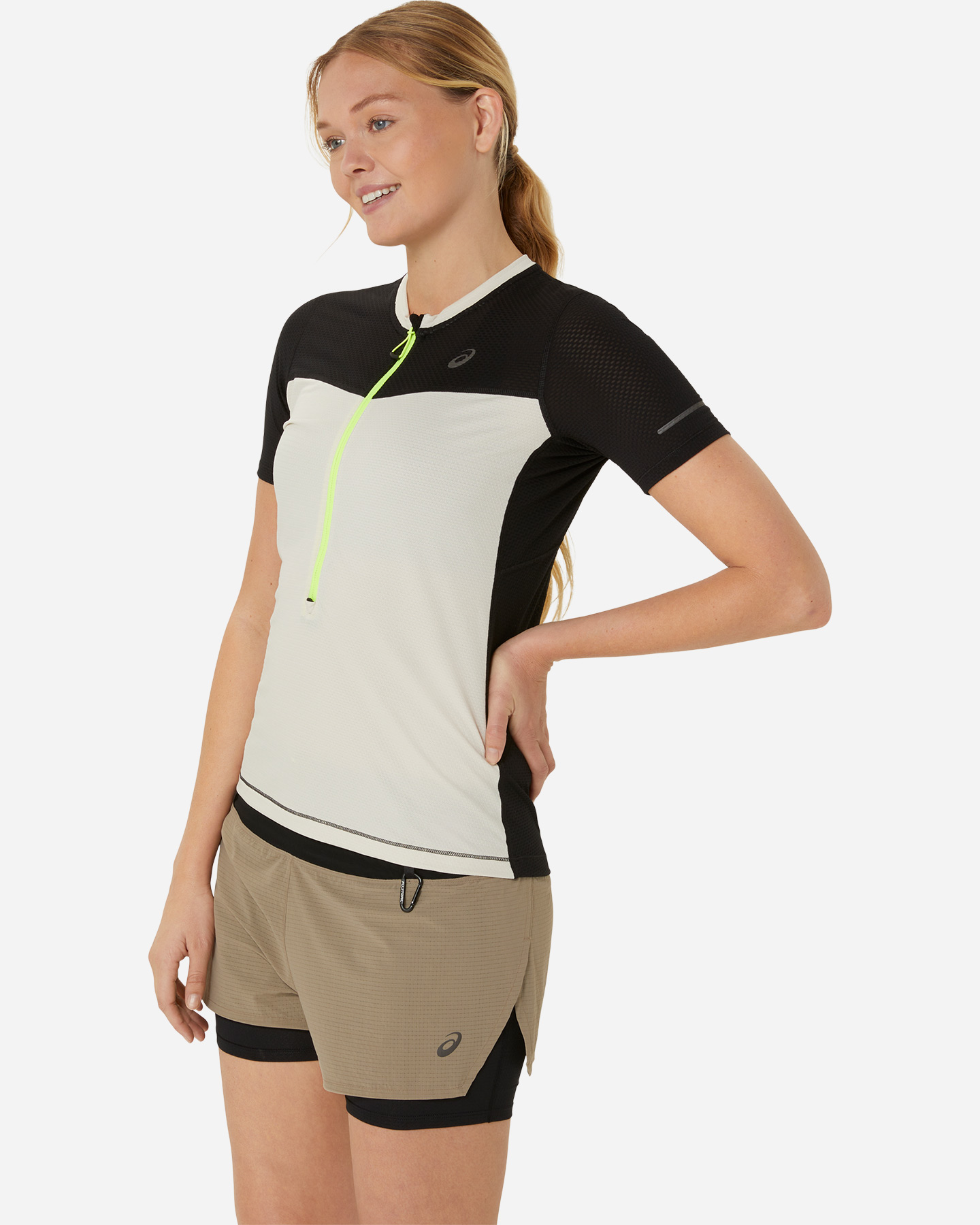 T-shirt running ASICS FUJITRAIL SS W - Nero - 1 | Cisalfa Sport