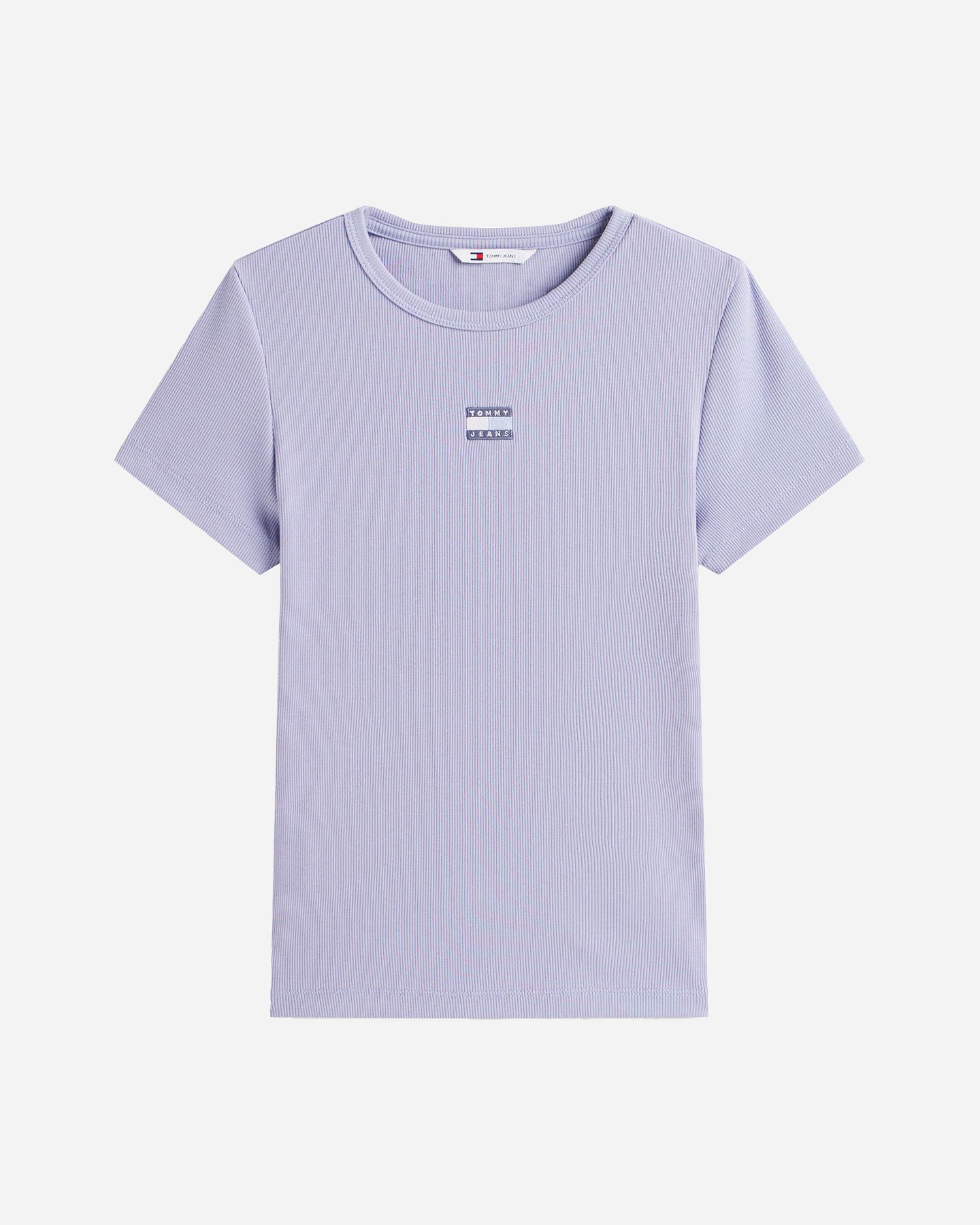 T-shirt TOMMY HILFIGER RIB BADGE W - Lilla - 0 | Cisalfa Sport