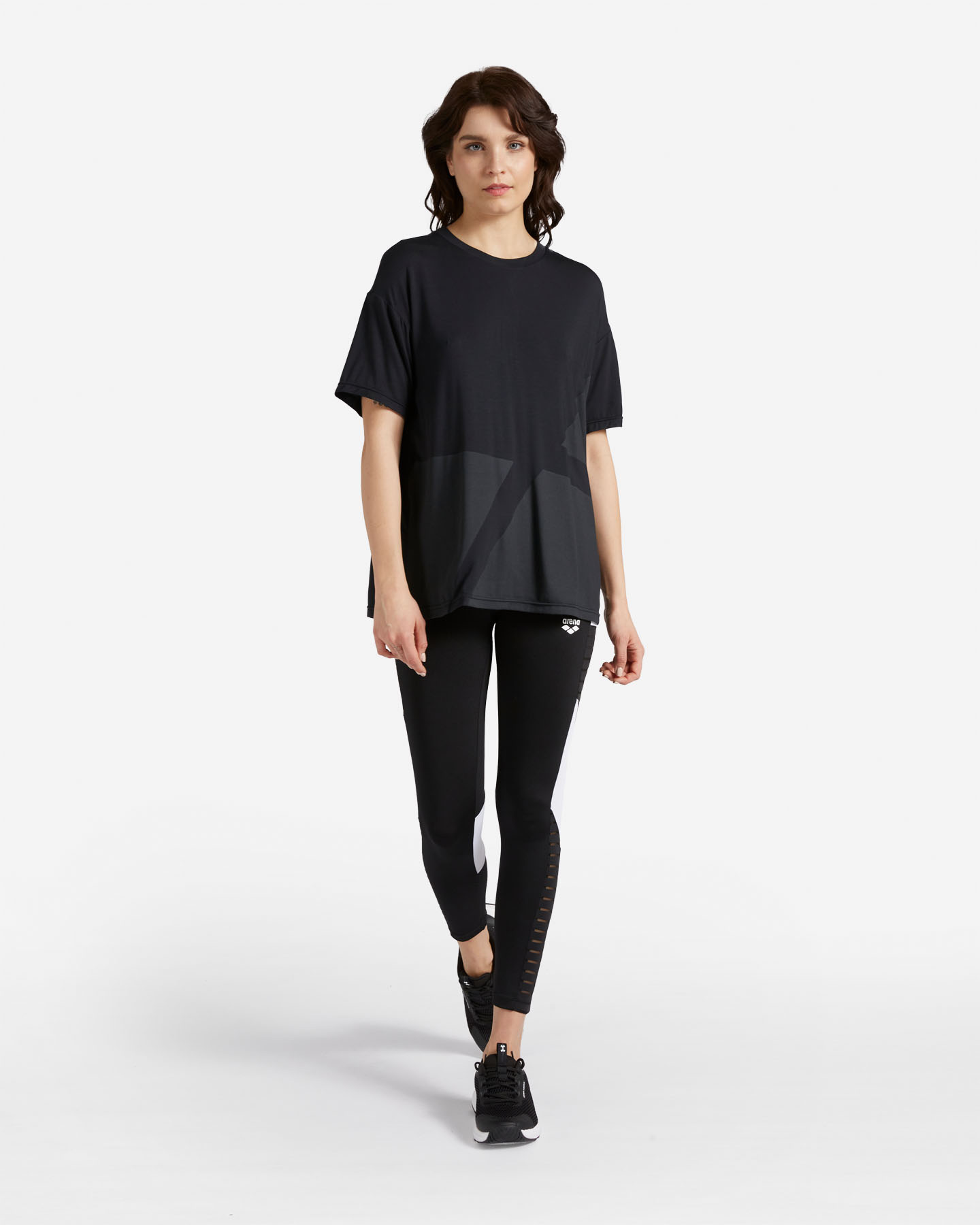 T-shirt training ARENA CRUNCH W - Nero - 3 | Cisalfa Sport