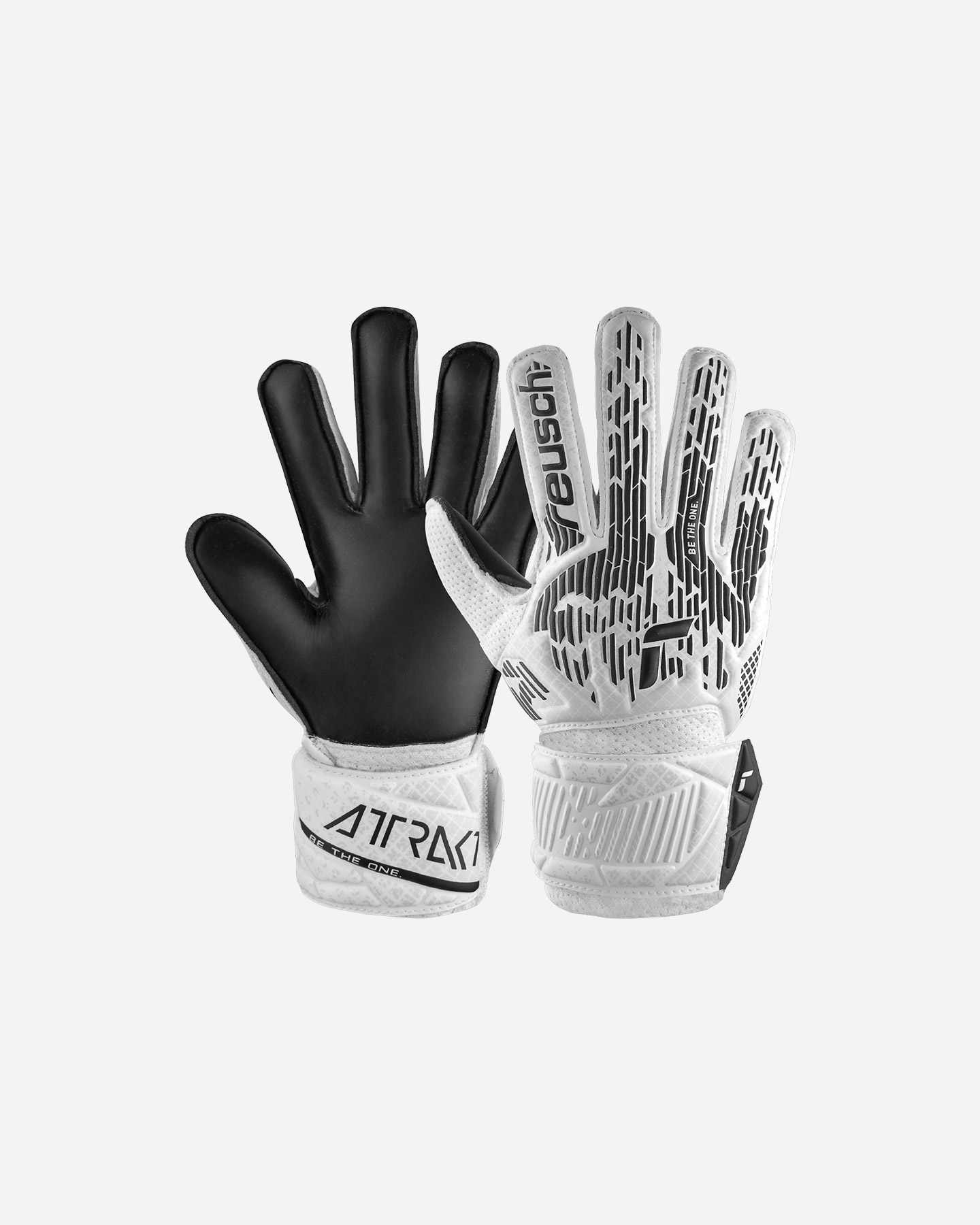Guanti portiere REUSCH ATTRAKT SOLID JR - Bianco - 0 | Cisalfa Sport