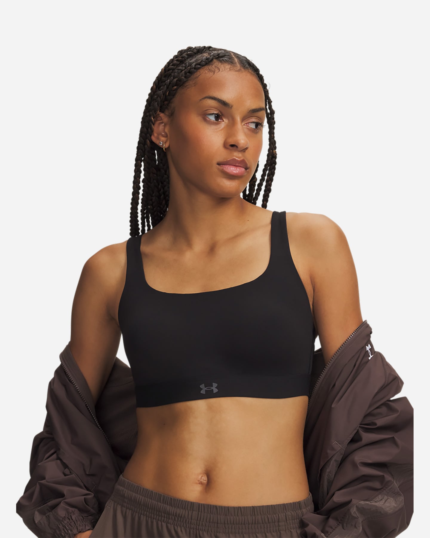 Under Armour Effortless High W - Bra Training - Donna - Nero