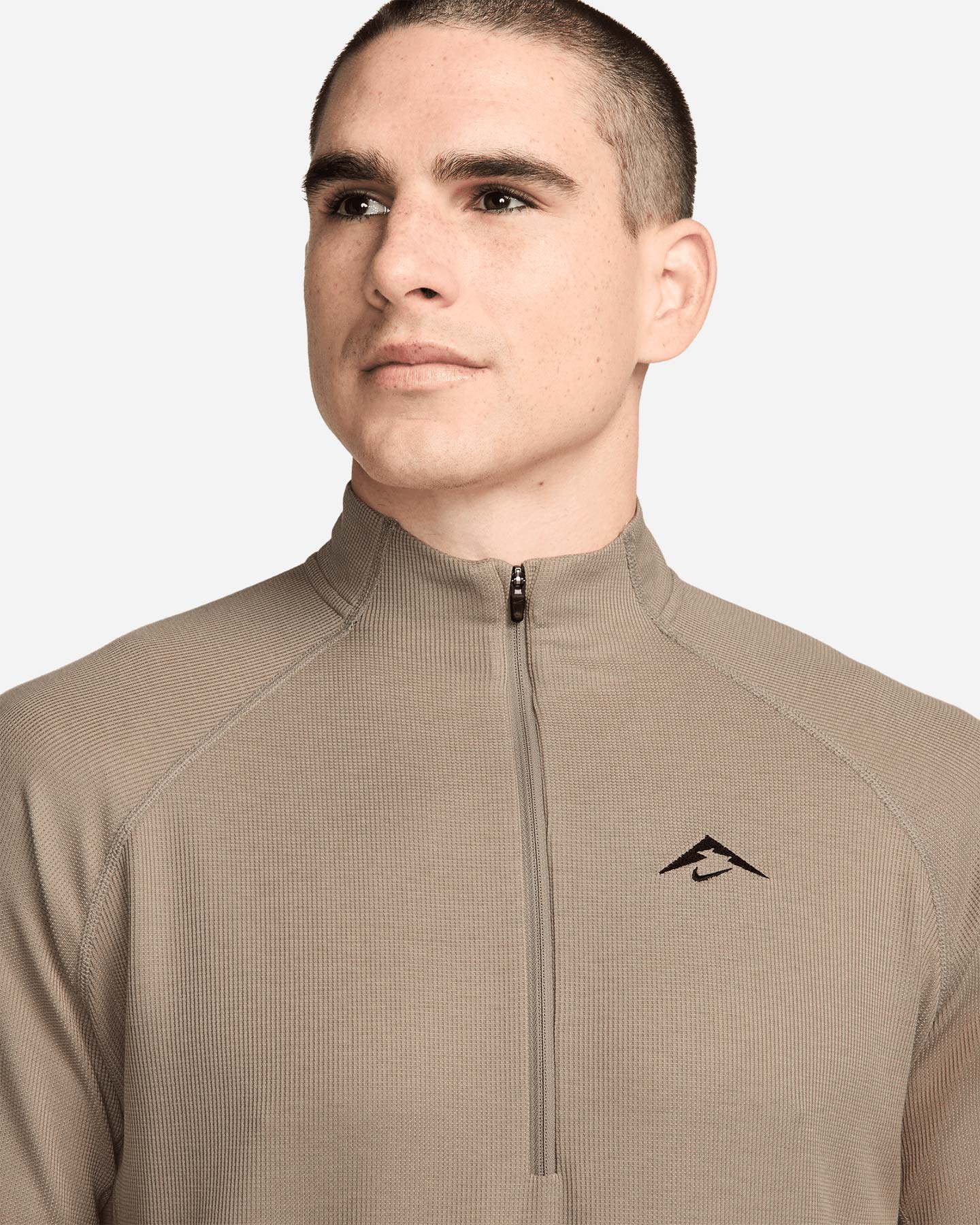 Maglia running NIKE DRI FIT TRAIL M - Verde - 2 | Cisalfa Sport