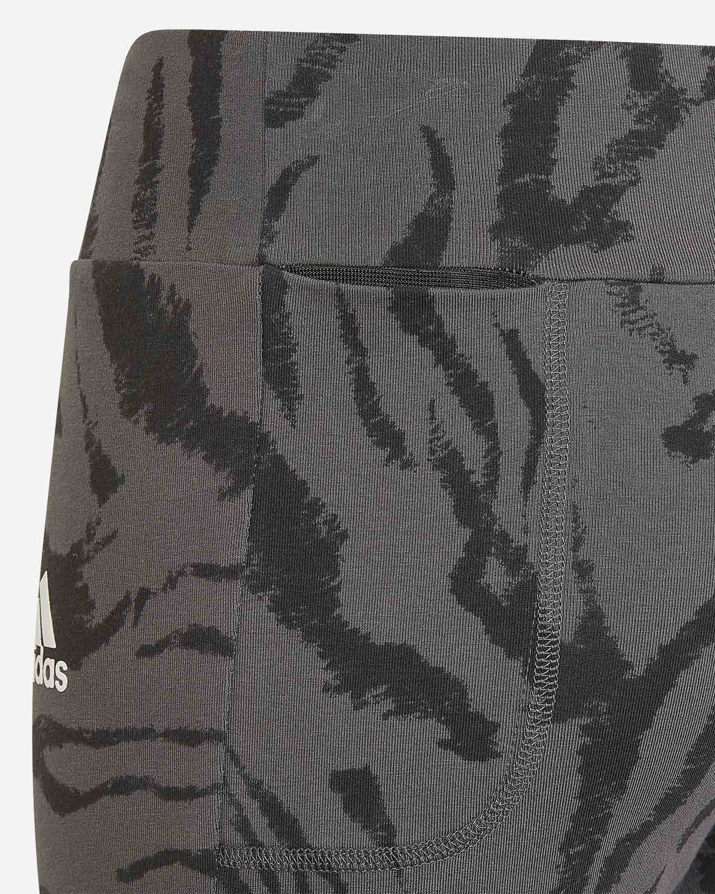 Leggings ADIDAS FUTURE ICONS JR - Grigio - 4 | Cisalfa Sport