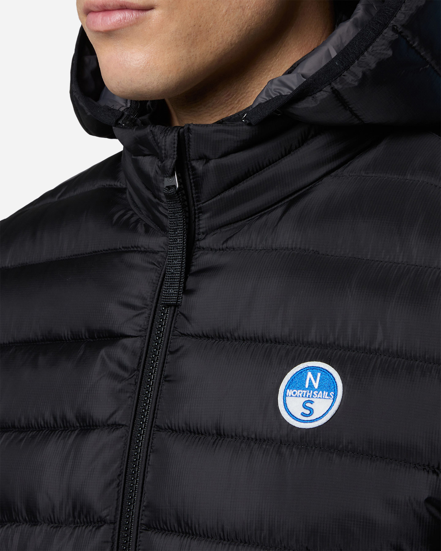 Giubbotto NORTH SAILS RECYCLED SKYE RIPSTOP M - Nero - 3 | Cisalfa Sport