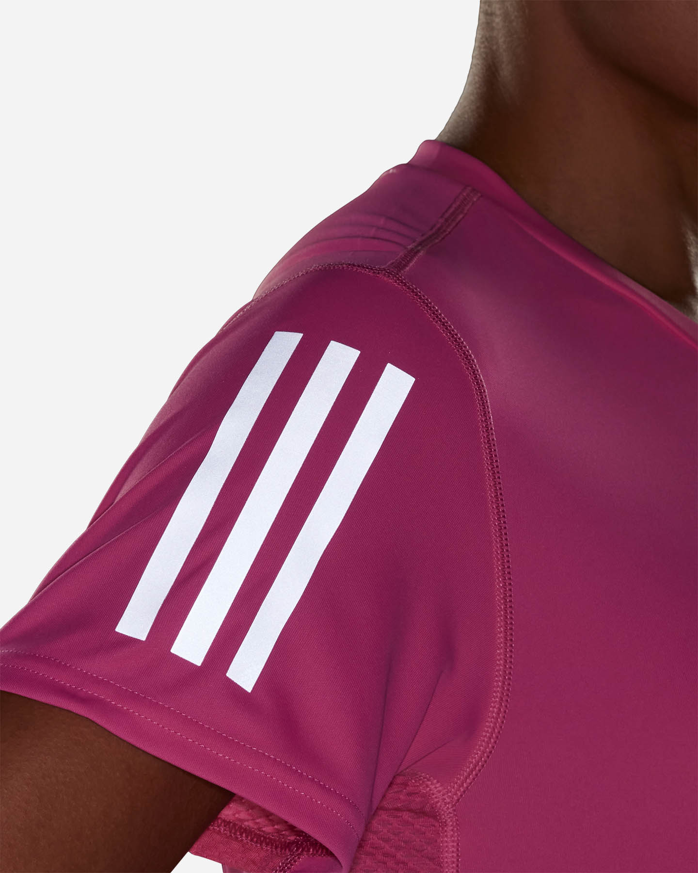 T-shirt running ADIDAS OWN THE RUN W - Rosa - 5 | Cisalfa Sport