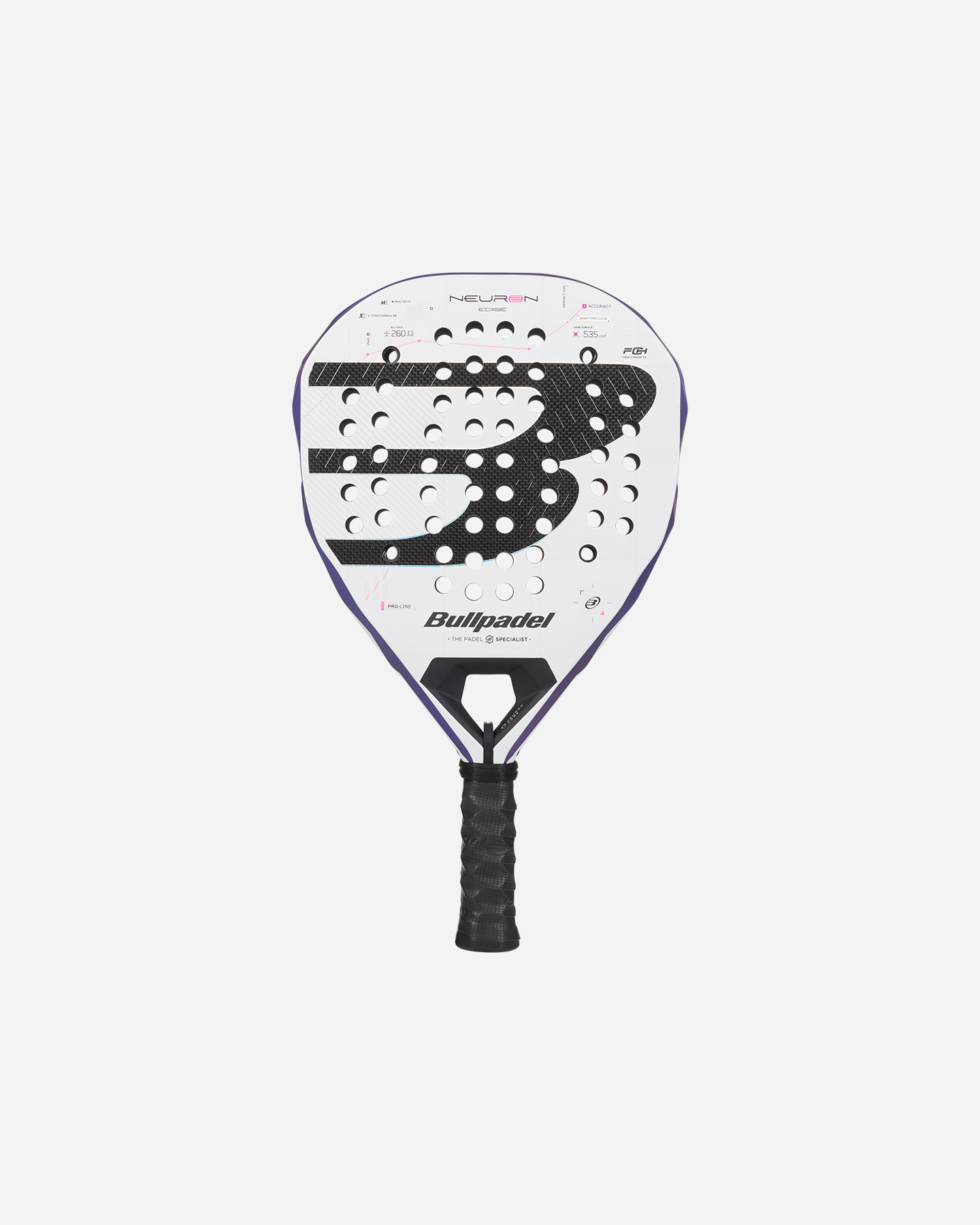 Racchetta padel performance BULLPADEL NEURON 02 EDGE 27 - Color mix - 3 | Cisalfa Sport