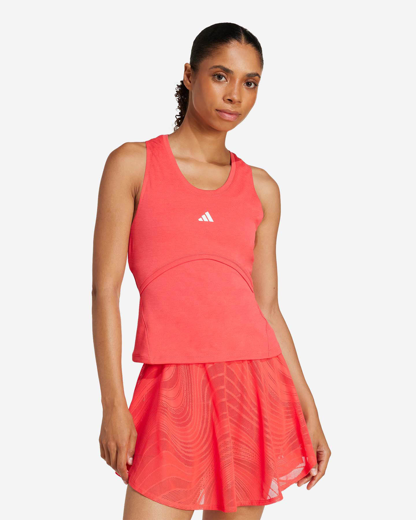 T-shirt tennis ADIDAS AO24 W - Rosso - 1 | Cisalfa Sport