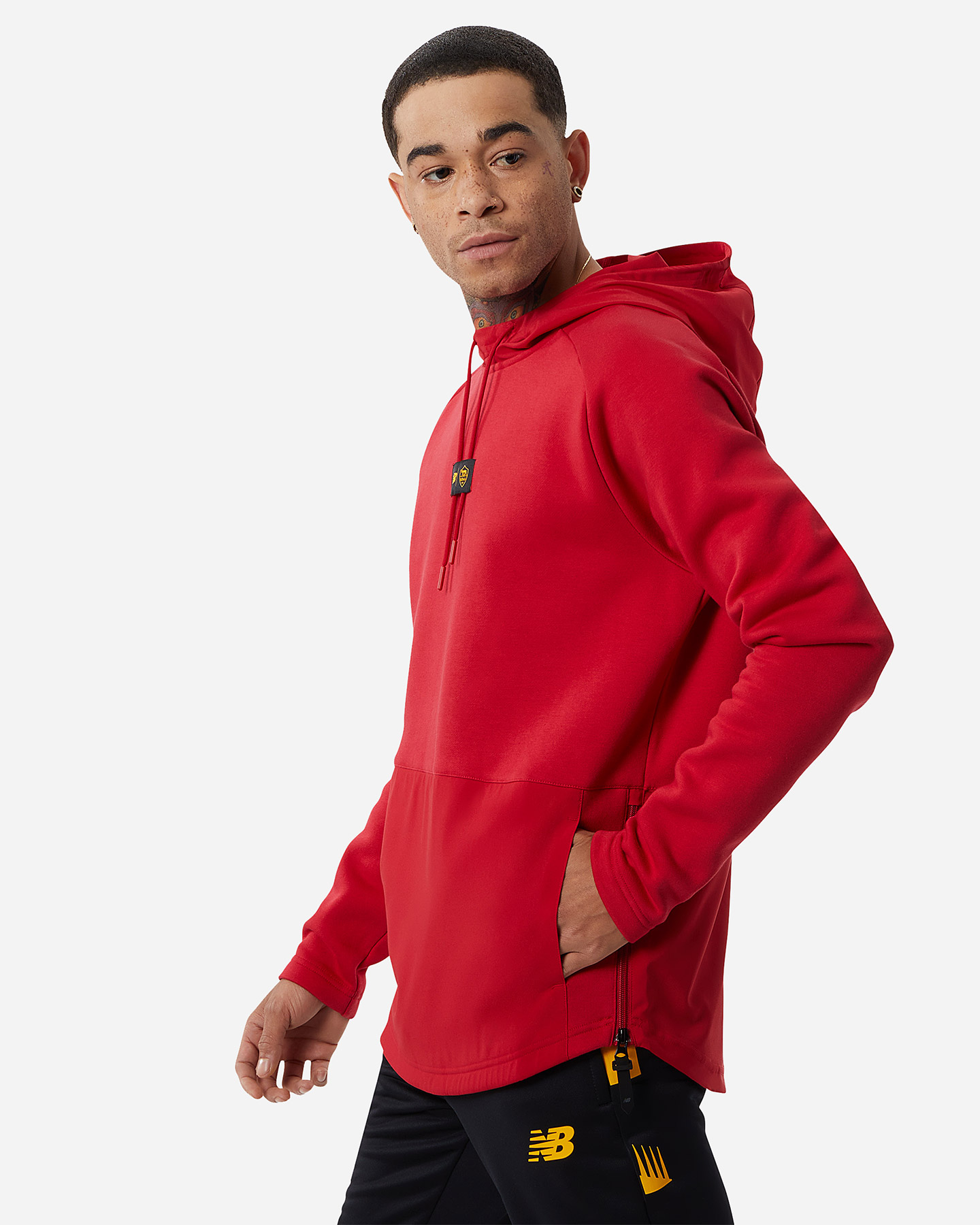 Abbigliamento calcio ufficiale NEW BALANCE ROMA OVERHEAD 22-23 M - 1 | Cisalfa Sport