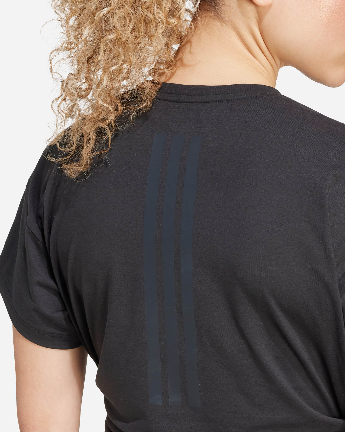 T-shirt training ADIDAS POWER CROP W - Nero - 5 | Cisalfa Sport