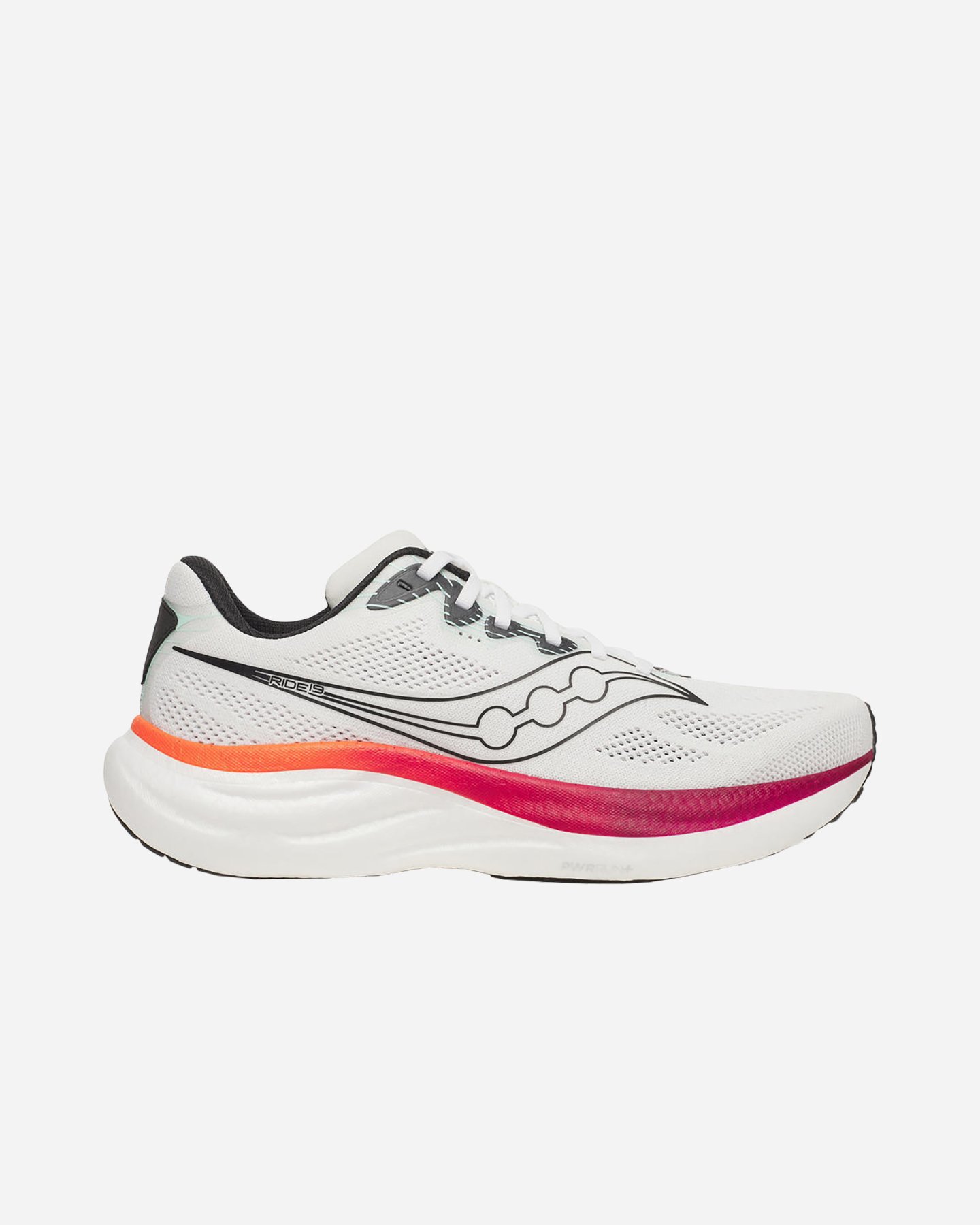 Scarpe running SAUCONY RIDE 19 M - Bianco - 0 | Cisalfa Sport