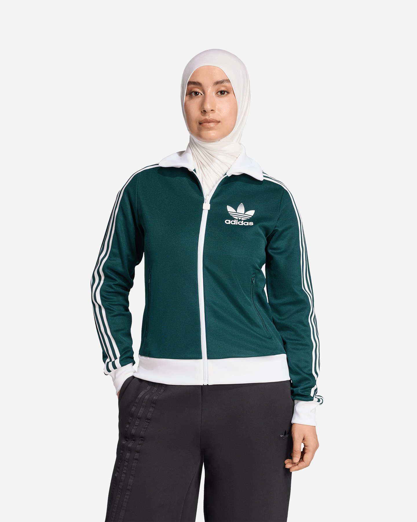 Felpa ADIDAS CLASSIC W - Verde - 1 | Cisalfa Sport