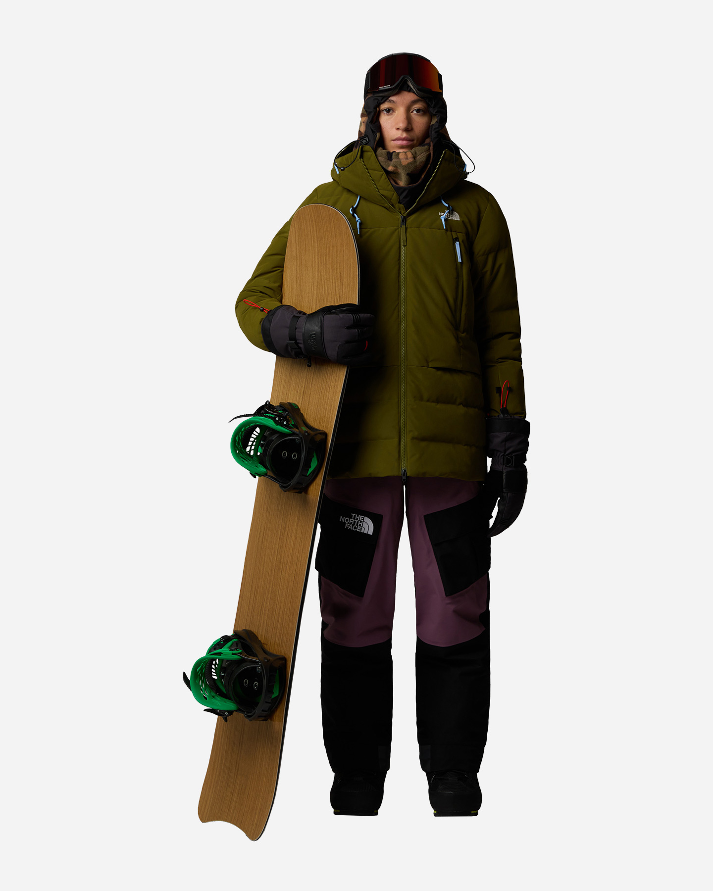 Giacca sci THE NORTH FACE PALLIE W - Verde - 5 | Cisalfa Sport