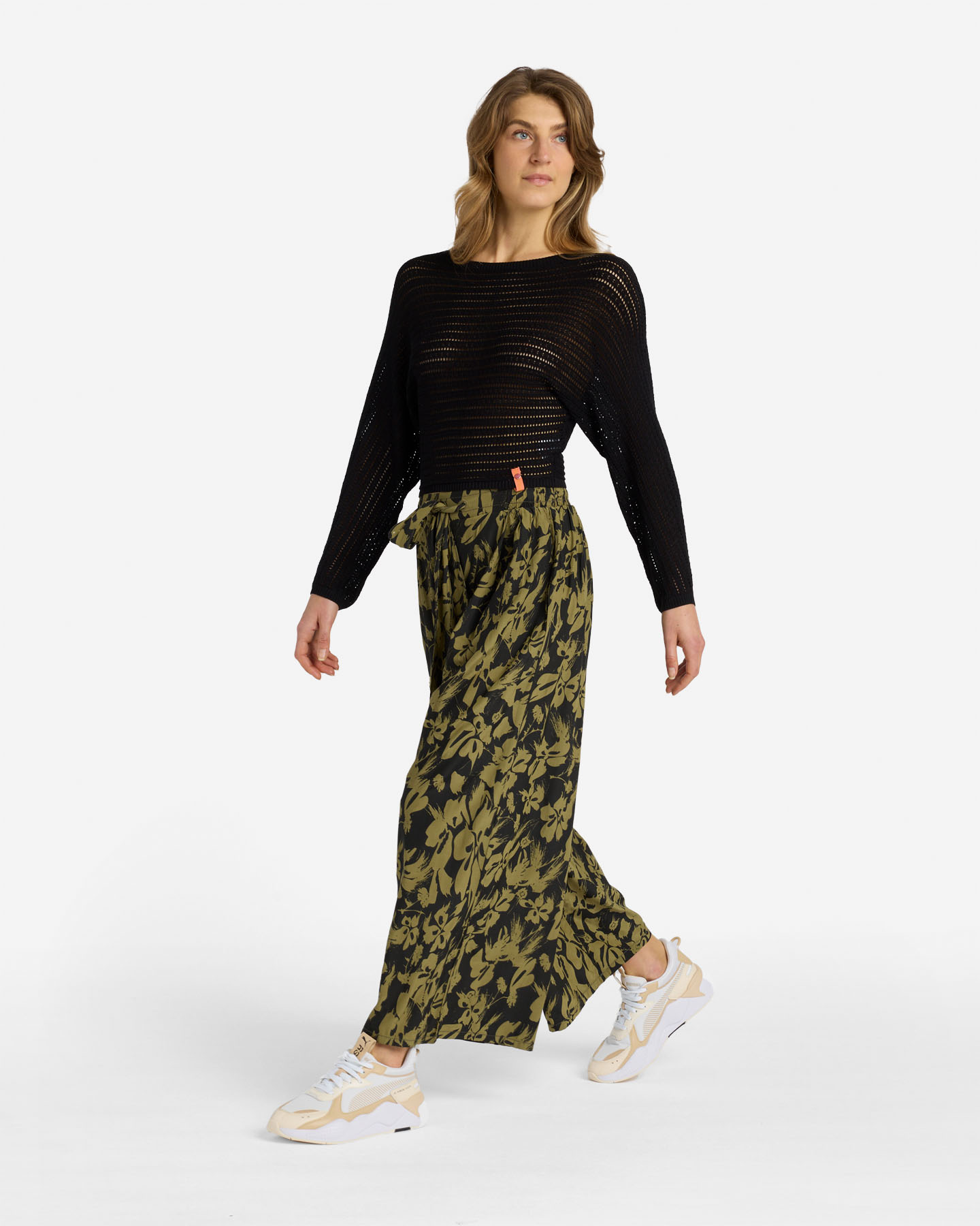 Maglione MISTRAL CONTEMPORARY ETNIC W - Nero - 4 | Cisalfa Sport