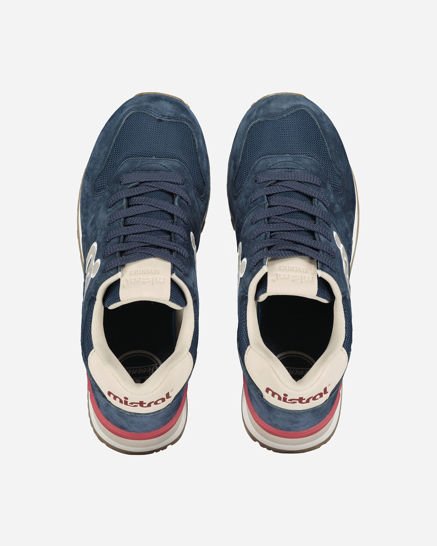 Scarpe sneakers MISTRAL SEVENTIES M - Blu Navy - 4 | Cisalfa Sport