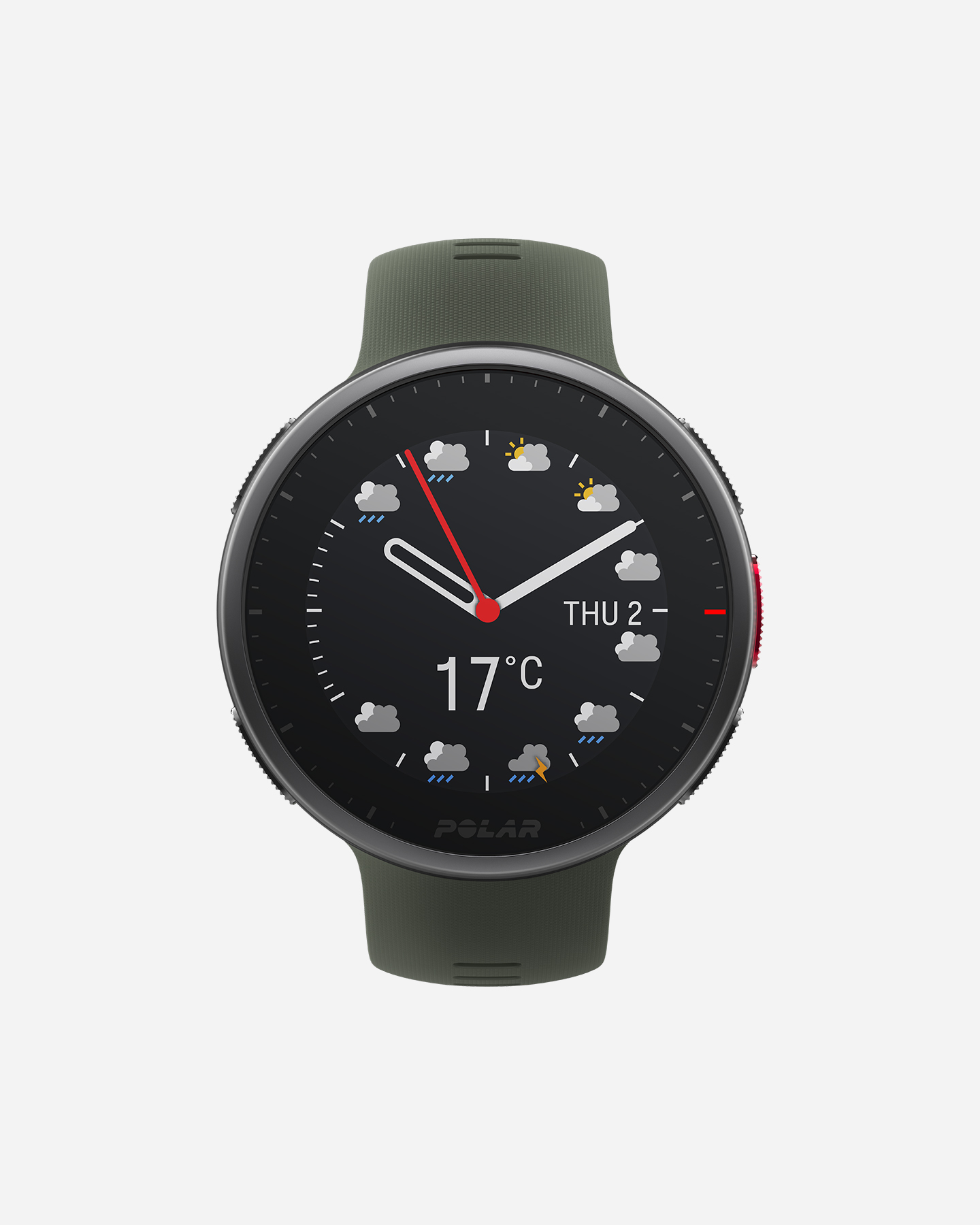 Orologio multifunzione POLAR VANTAGE V2 M/L - Verde - 3 | Cisalfa Sport