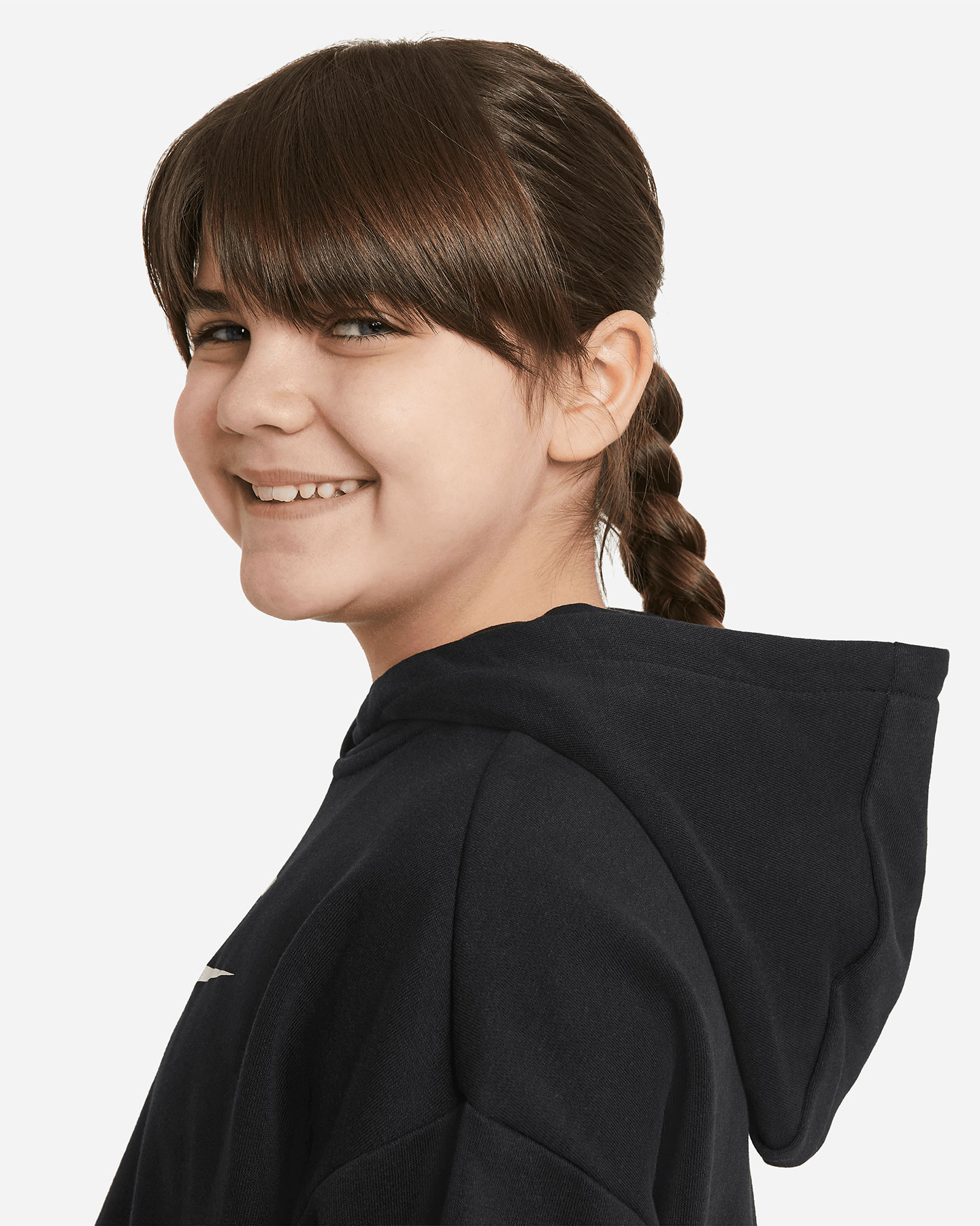 Felpa NIKE PLOGO JR - Nero - 2 | Cisalfa Sport