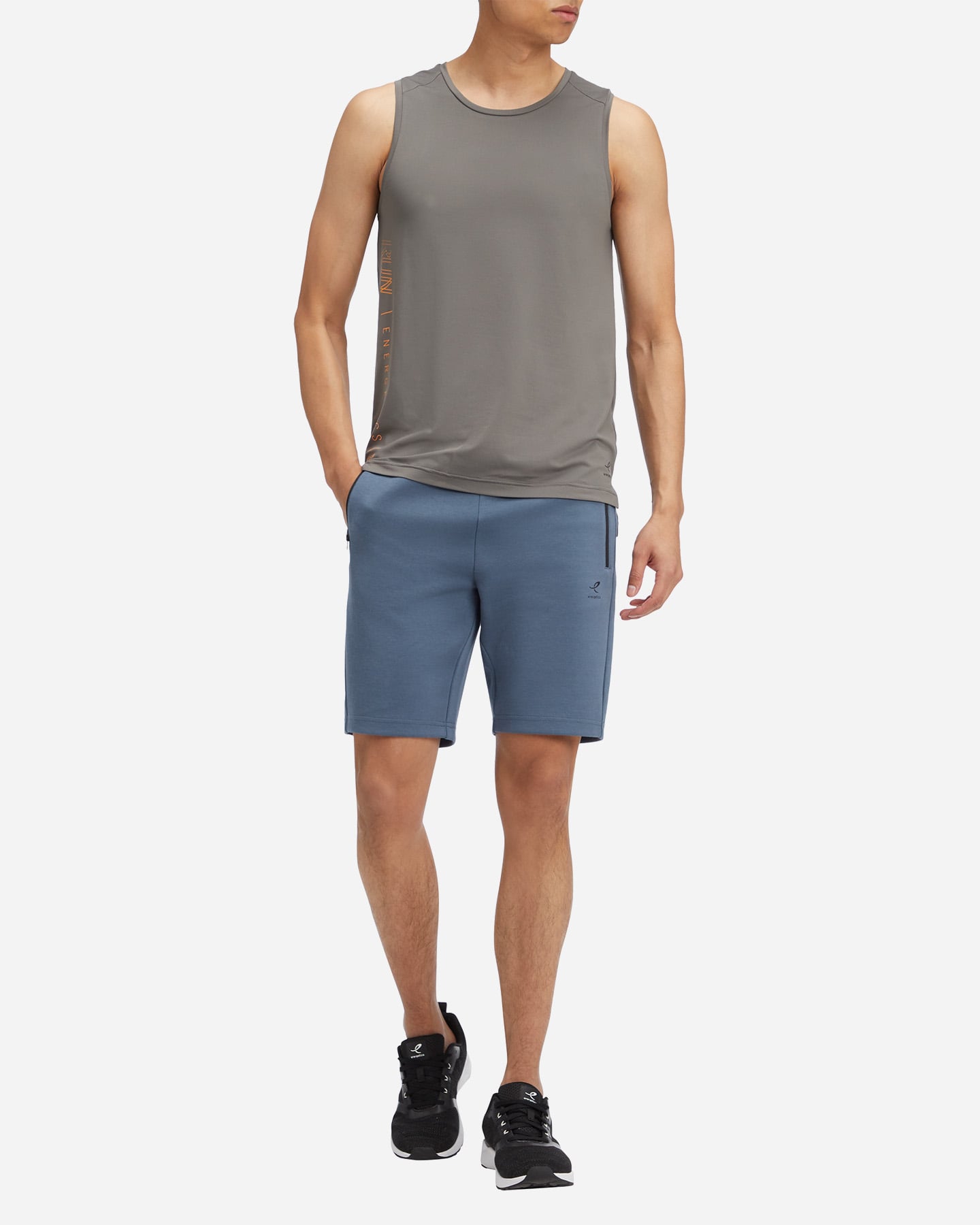 Pantaloncini ENERGETICS INTERL GAMMA 1/2 II M - Blu Navy - 3 | Cisalfa Sport