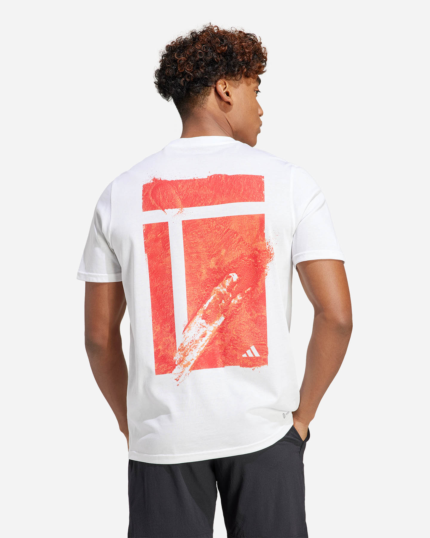 T-shirt tennis ADIDAS SPORT M - Bianco - 2 | Cisalfa Sport