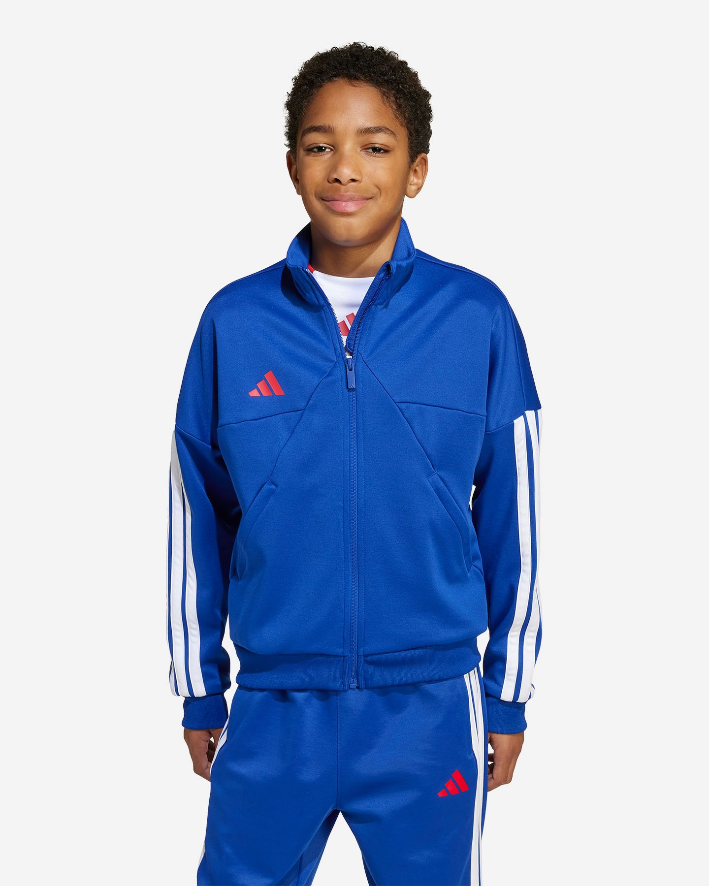 Felpa ADIDAS TIRO JR - Blu royal - 1 | Cisalfa Sport