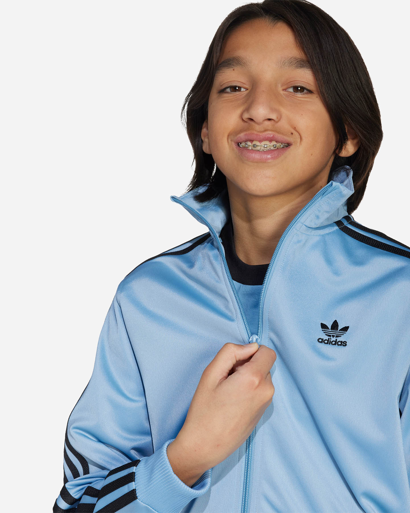 Felpa ADIDAS FIREBIRD JR - Blu - 4 | Cisalfa Sport